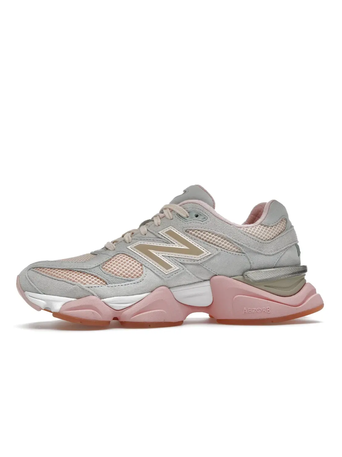 Мужские кроссовки Lifestyle New Balance 9060 Joe Freshgoods Inside Voices — изображение 3 из 4, светлый синий розовый