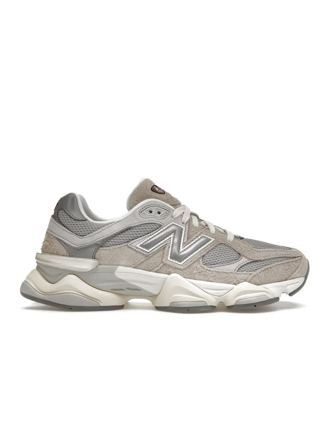 Мужские кроссовки с принтом 9060 New Balance — изображение 1 из 4, серебристый металлик