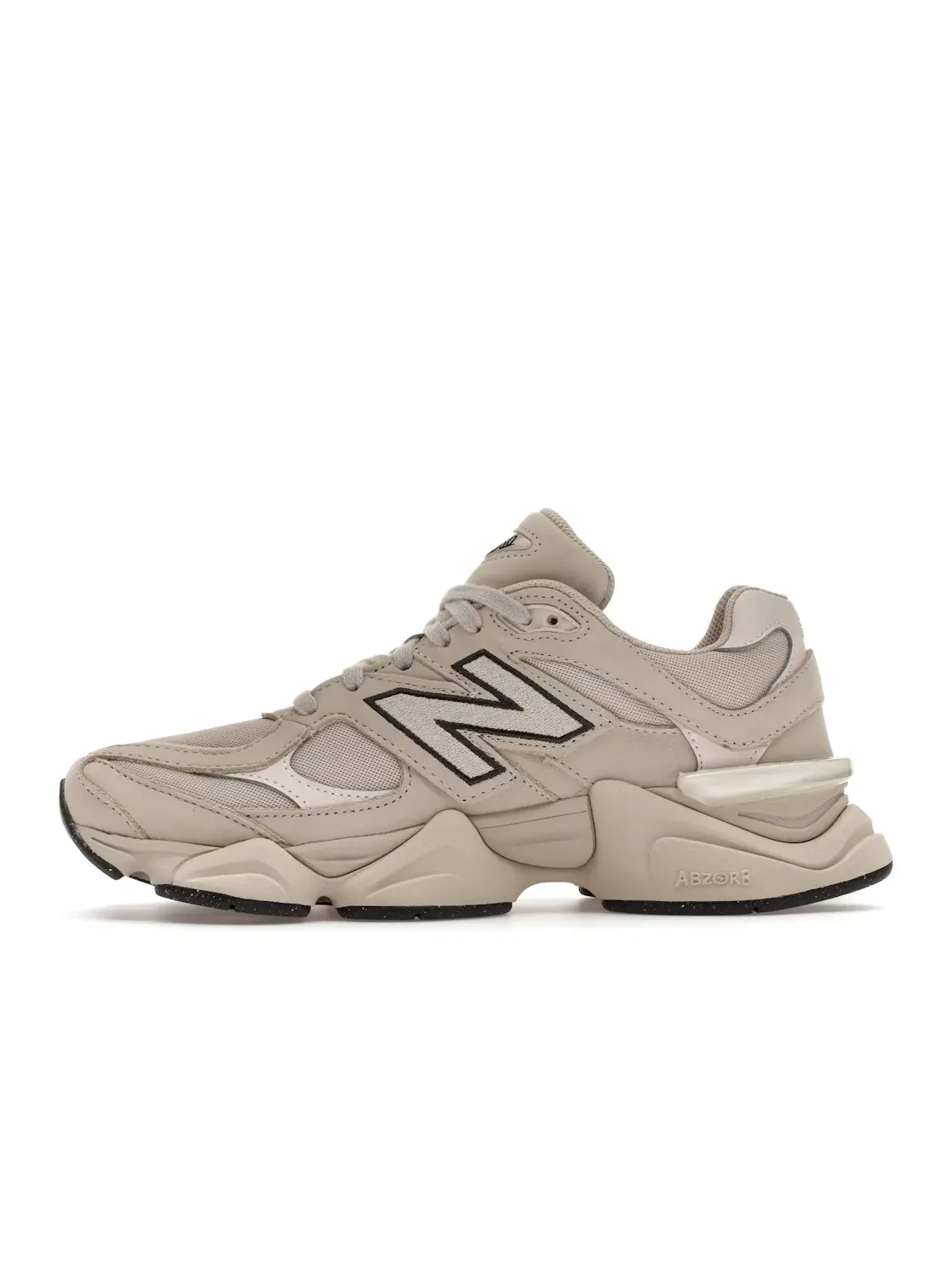 Мужские кроссовки Lifestyle с однотонным дизайном New Balance 9060, Mono Shipyard — изображение 3 из 4
