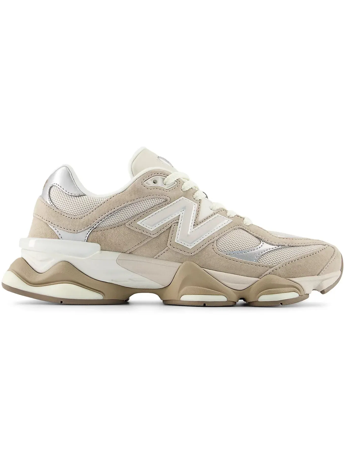 Мужские кроссовки Lifestyle New Balance 9060 — изображение 1 из 1, серебристый металлик