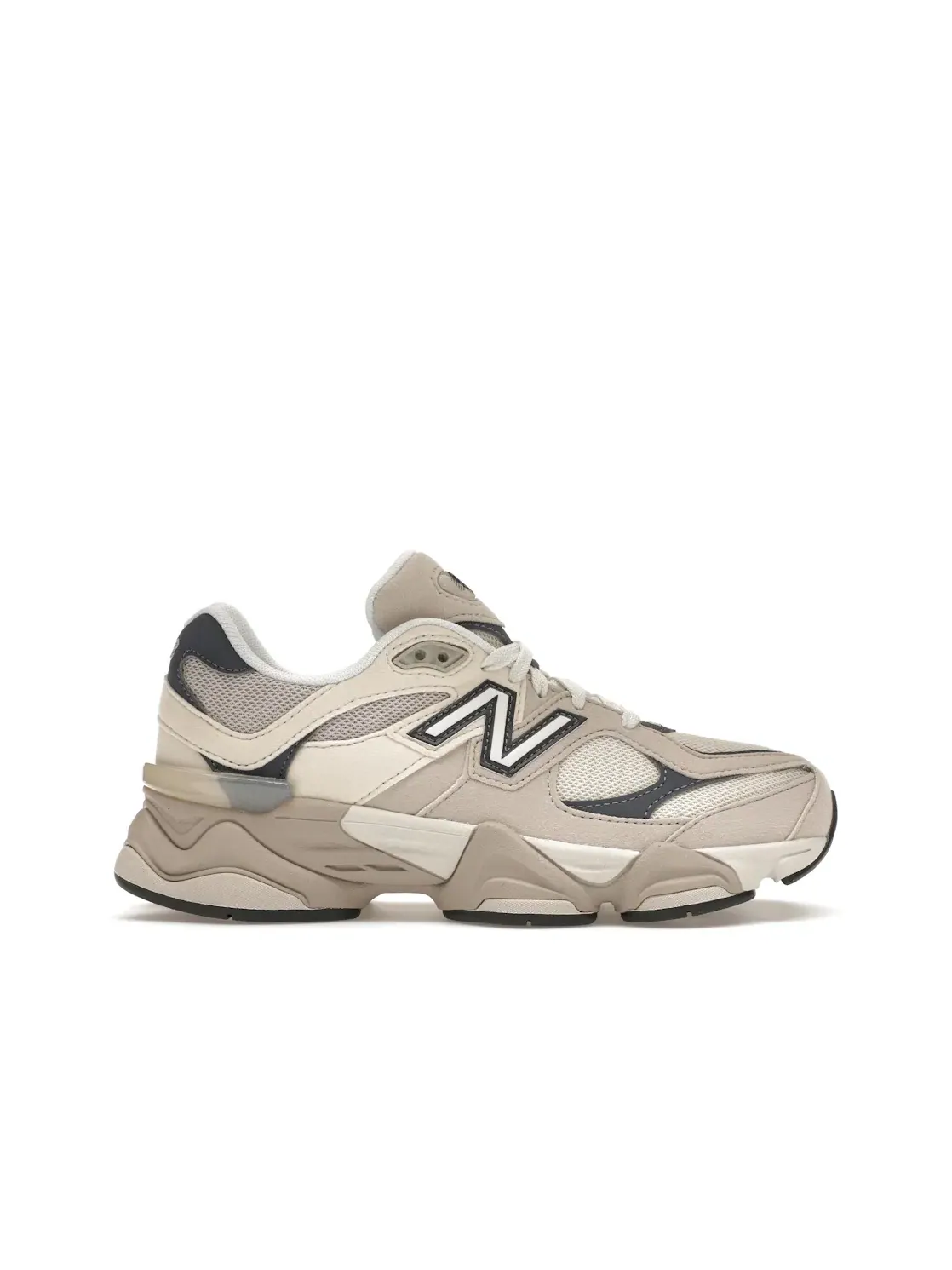 Детские кроссовки Lifestyle с волнистой подошвой New Balance 9060 Moonrock Linen, Moonrock Linen — изображение 1 из 4