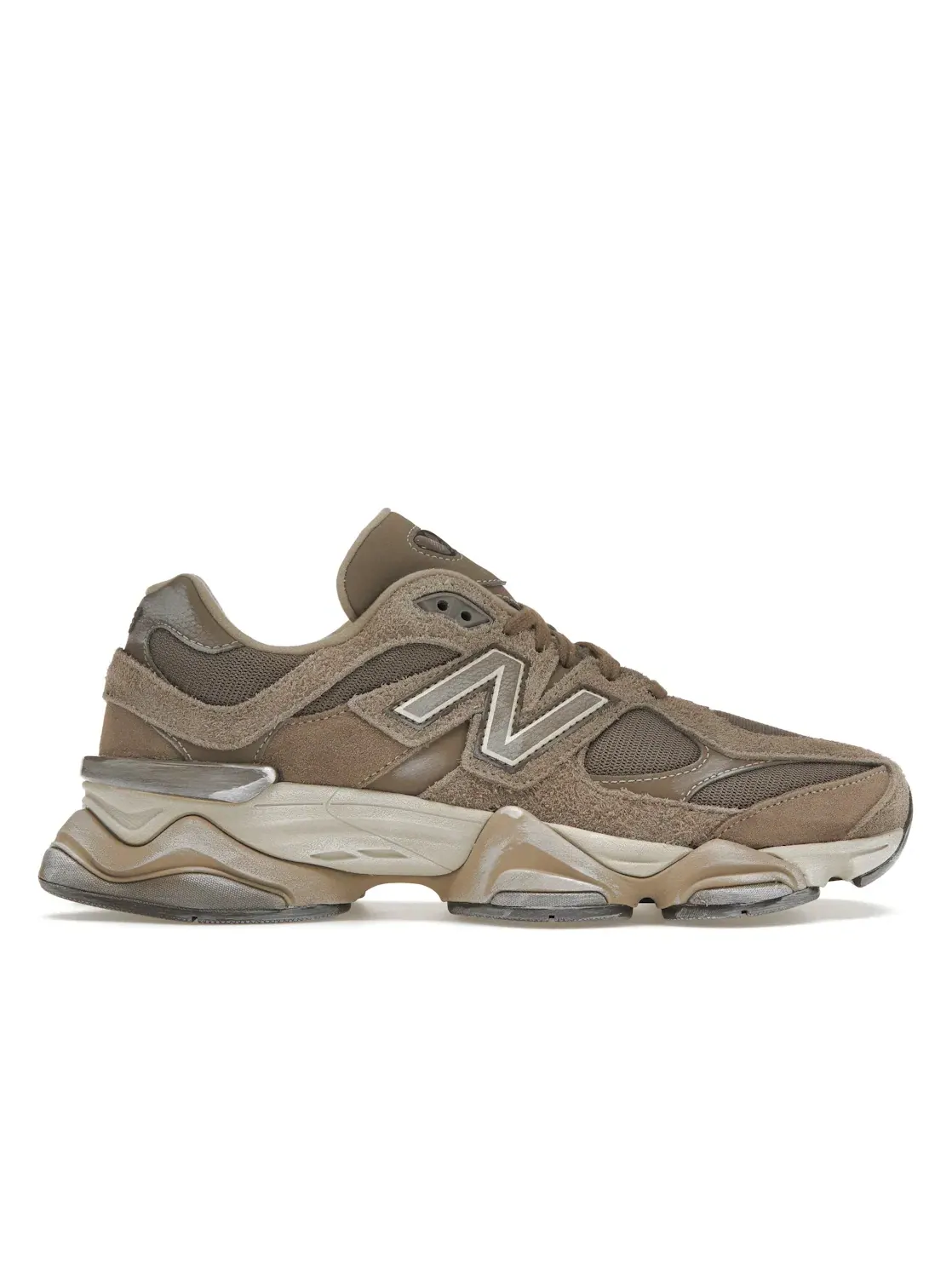 Мужские кроссовки Lifestyle New Balance 9060, Mushroom/Dark Mushroom/Timberwolf — изображение 1 из 4