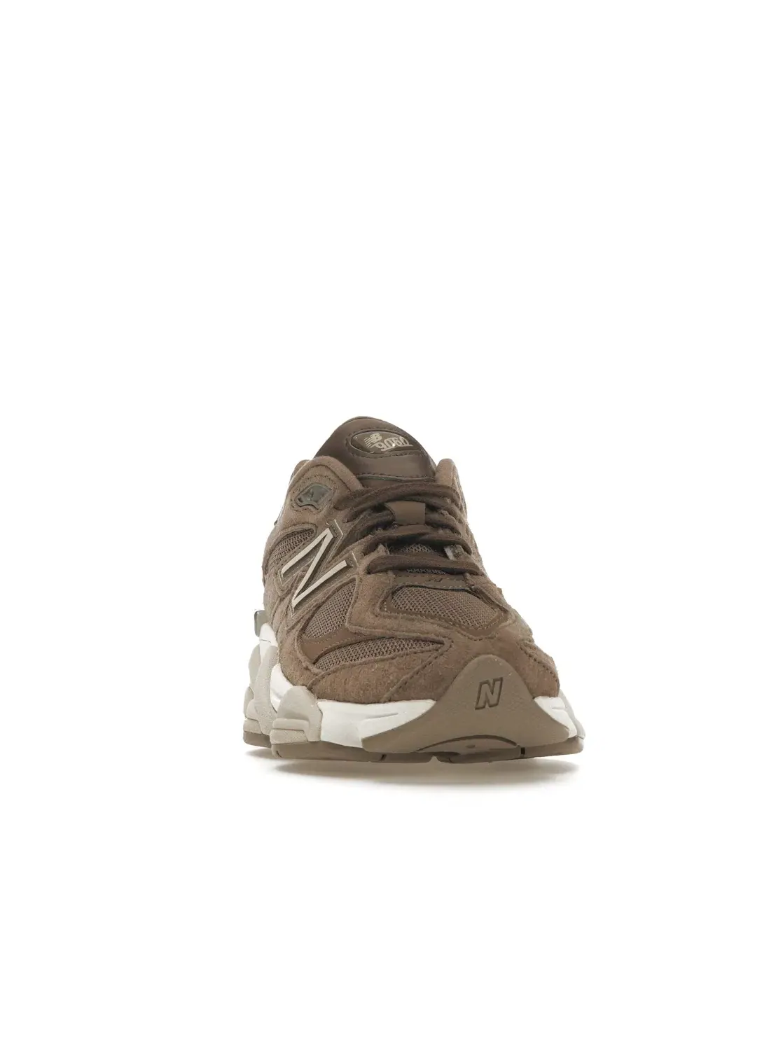 Мужские кроссовки с замшевым верхом New Balance 9060 — изображение 2 из 4, коричневый
