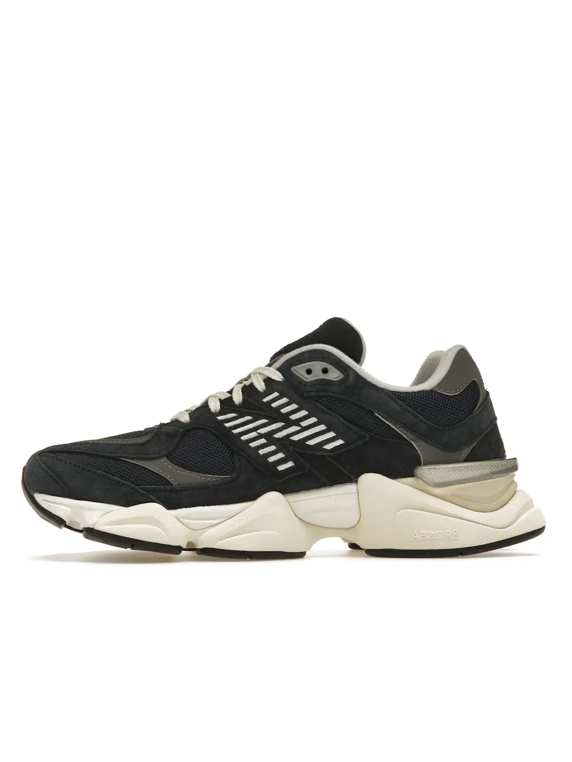 Мужские кроссовки Lifestyle с технологией ABZORB и SBS New Balance 9060 — изображение 3 из 4, темно-синий/белый/серый