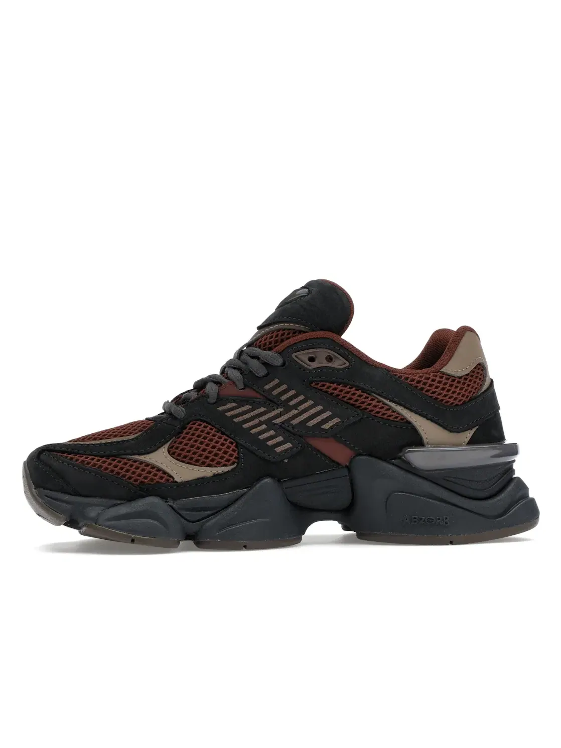 Мужские кроссовки Lifestyle New Balance 9060, Phantom/Rich Oak/Mushroom — изображение 3 из 4