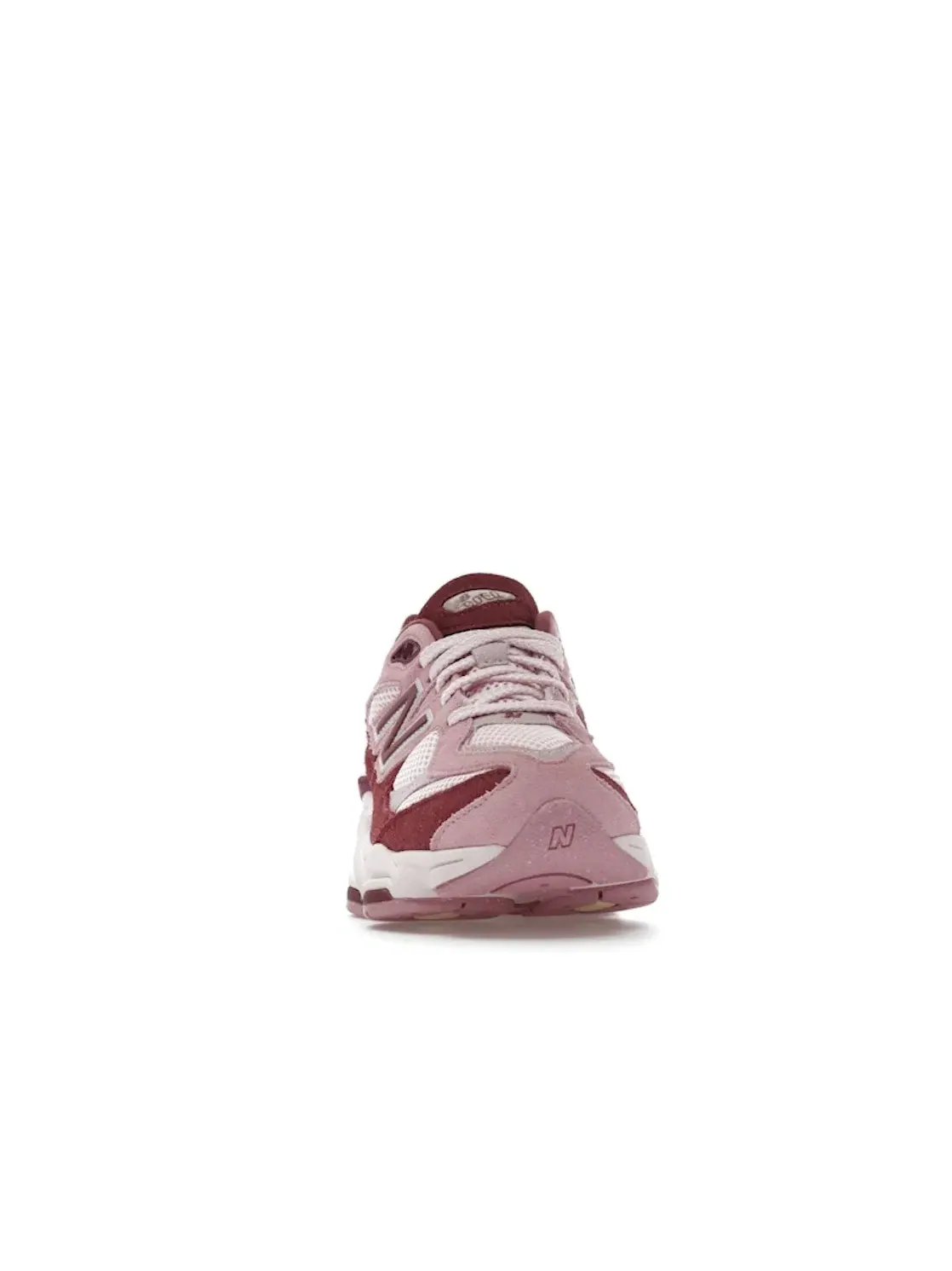 Детские кроссовки Lifestyle с принтом New Balance 9060 — изображение 2 из 4, розовый бордовый