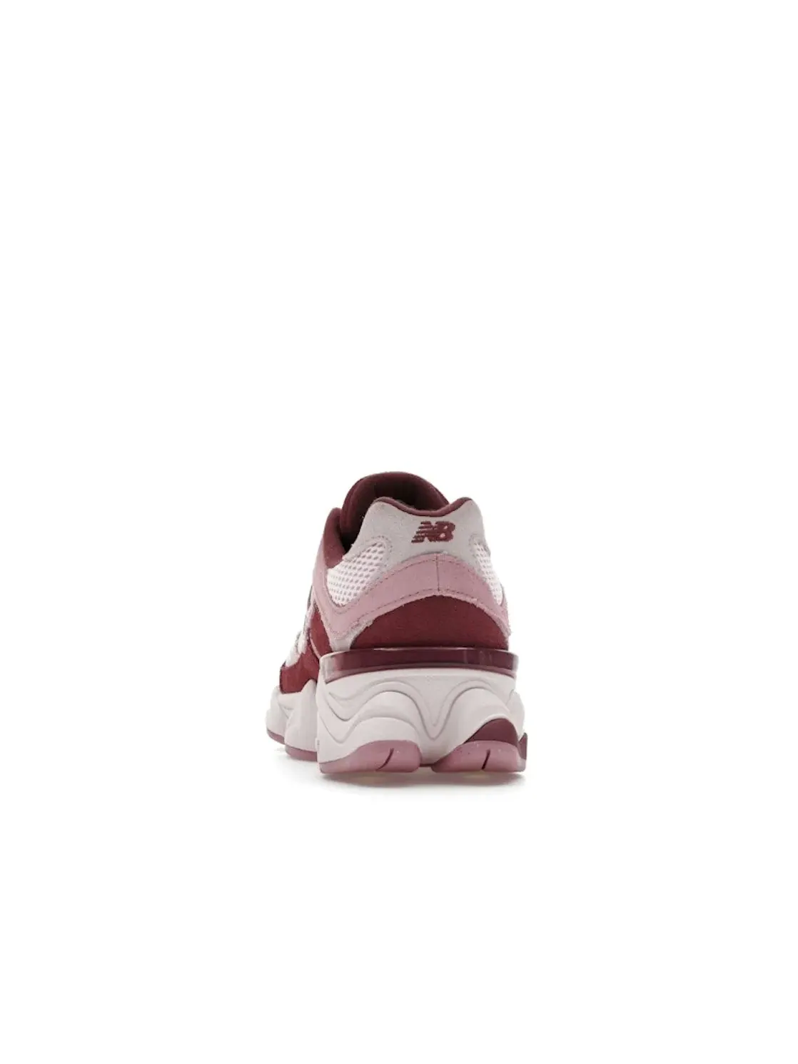 Детские кроссовки Lifestyle с принтом New Balance 9060 — изображение 4 из 4, розовый бордовый