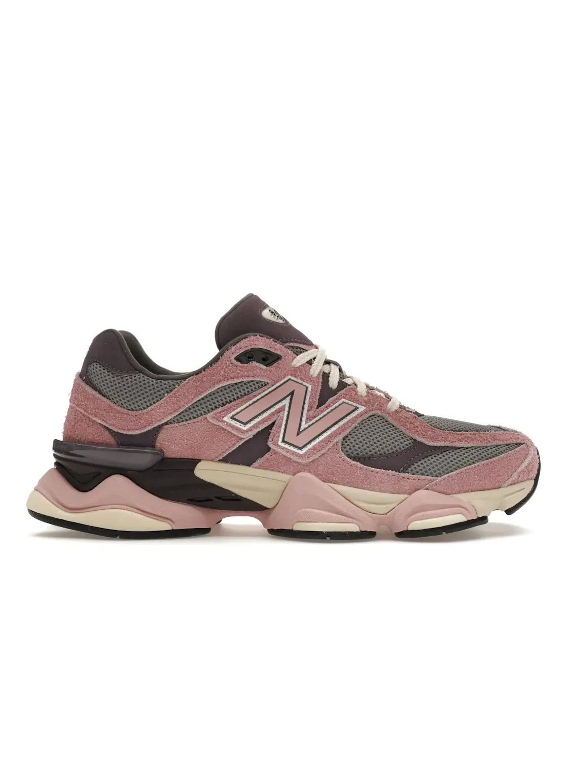 Мужские кроссовки Lifestyle с принтом New Balance 9060 — изображение 1 из 4, розовый//серый