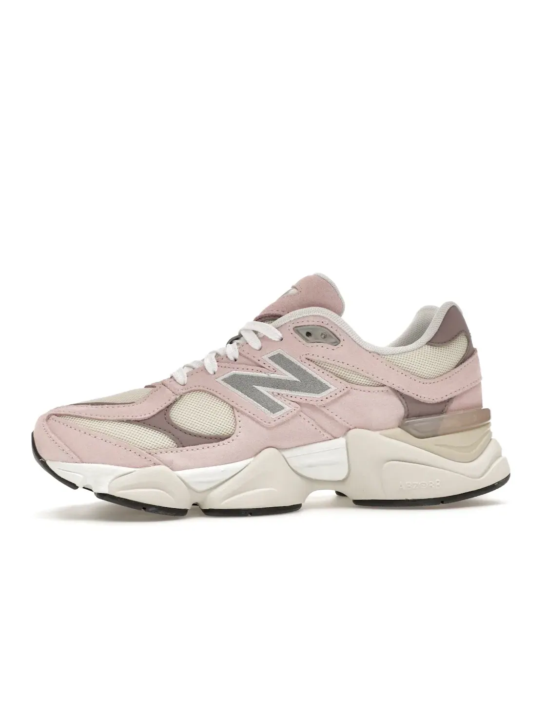 Детские кроссовки Lifestyle New Balance 9060 — изображение 3 из 4, розовый белый