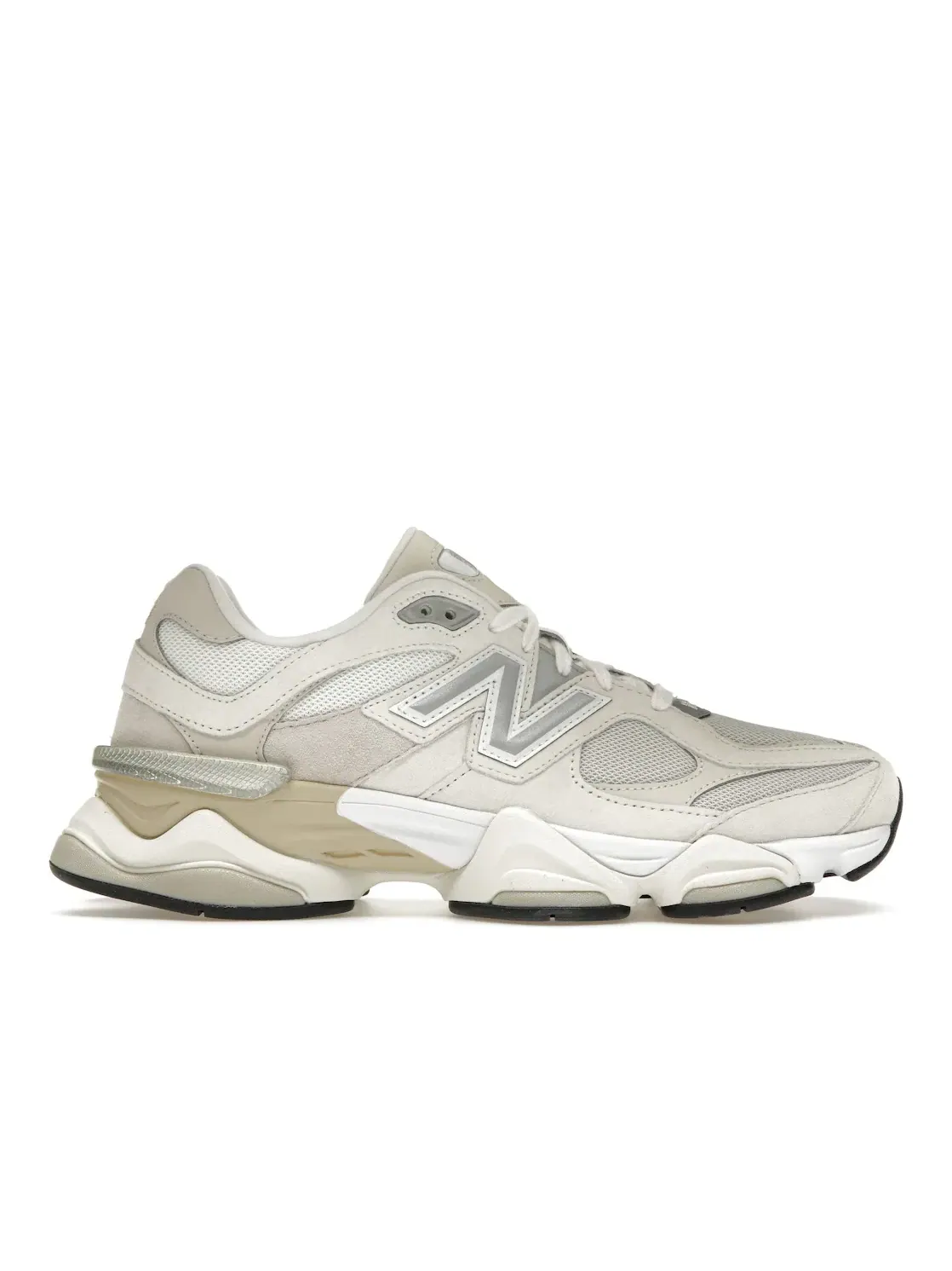 Мужские кроссовки с амортизацией New Balance 9060 — изображение 1 из 4, серебристый металлик