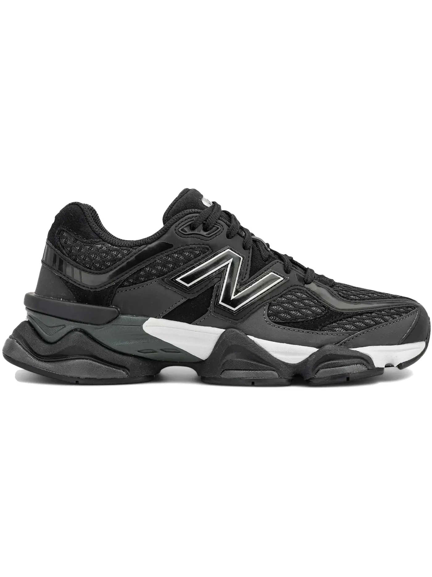 Мужские кроссовки Lifestyle New Balance 9060 — изображение 1 из 1, черный/серебристый