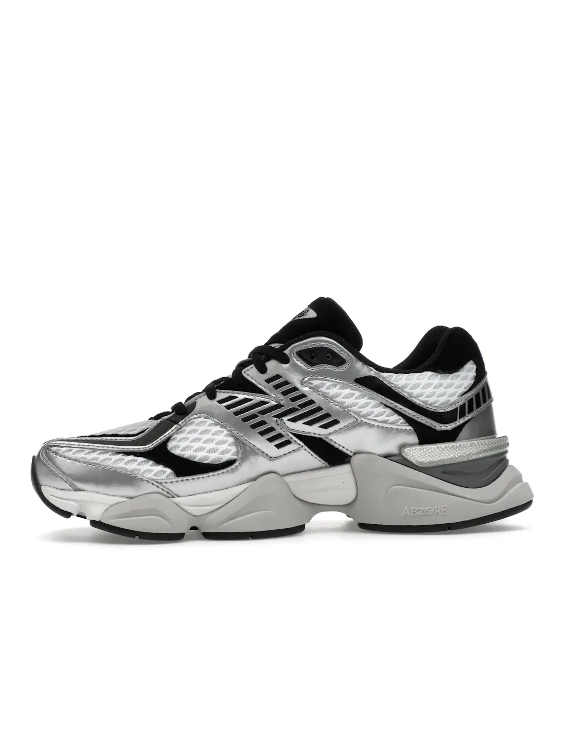 Мужские кроссовки Lifestyle New Balance 9060 — изображение 3 из 4, серебристый/черный