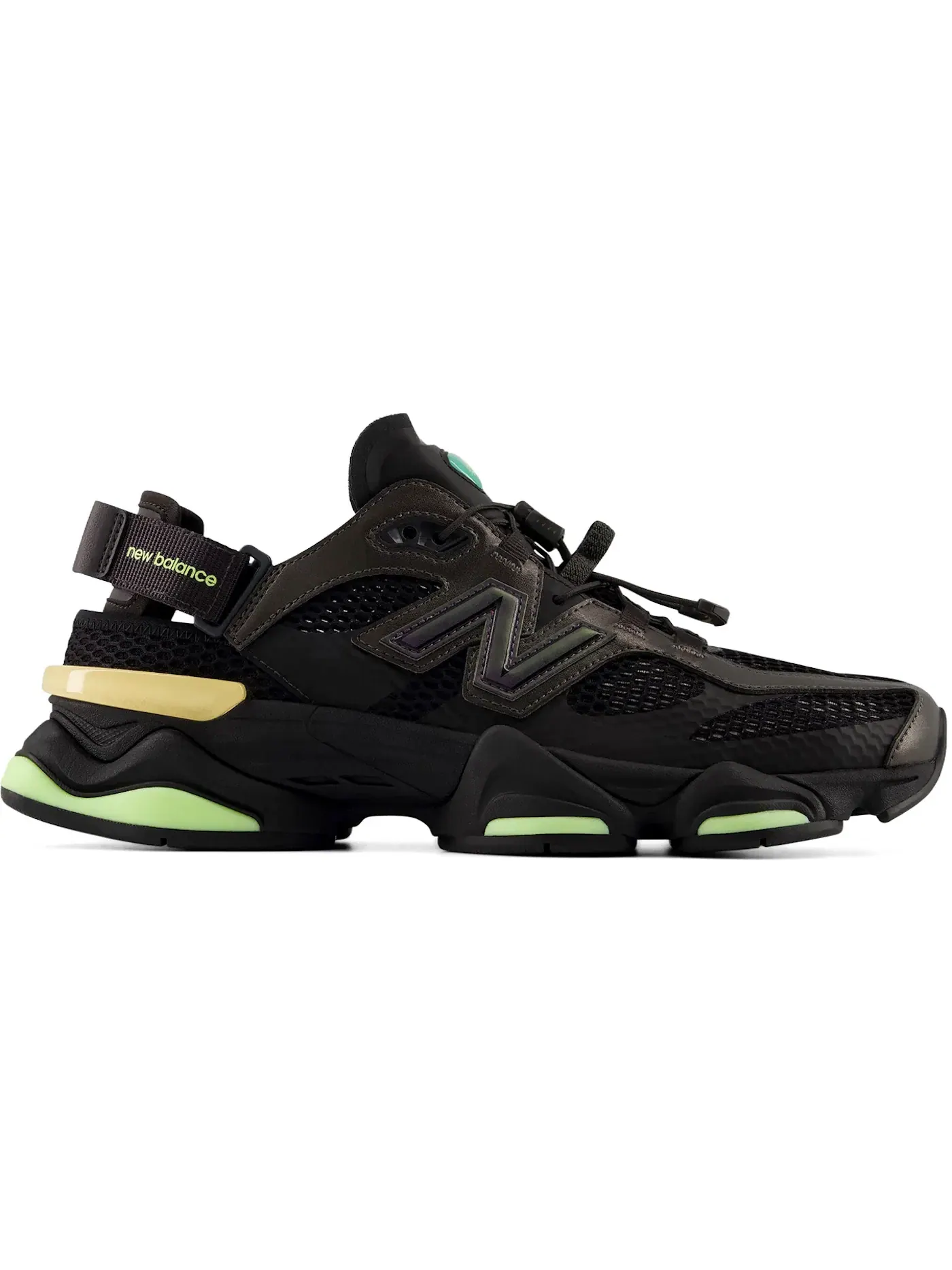 Мужские кроссовки Lifestyle New Balance 9060 Summer — изображение 1 из 1, черный//черный металлик