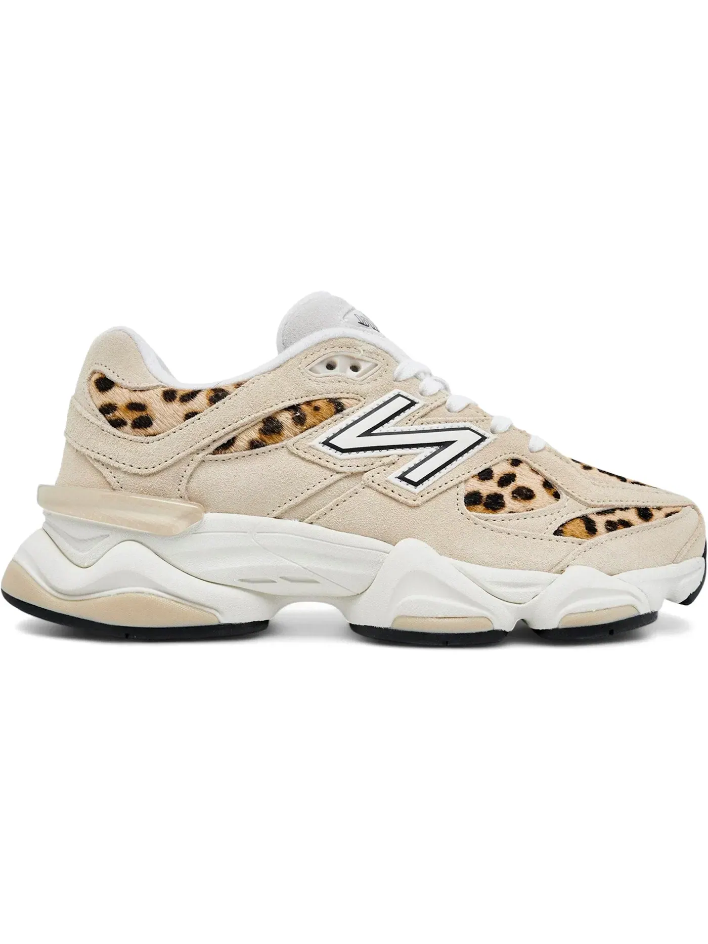Мужские кроссовки Lifestyle с принтом New Balance 9060 — изображение 1 из 1, бежевый//белый