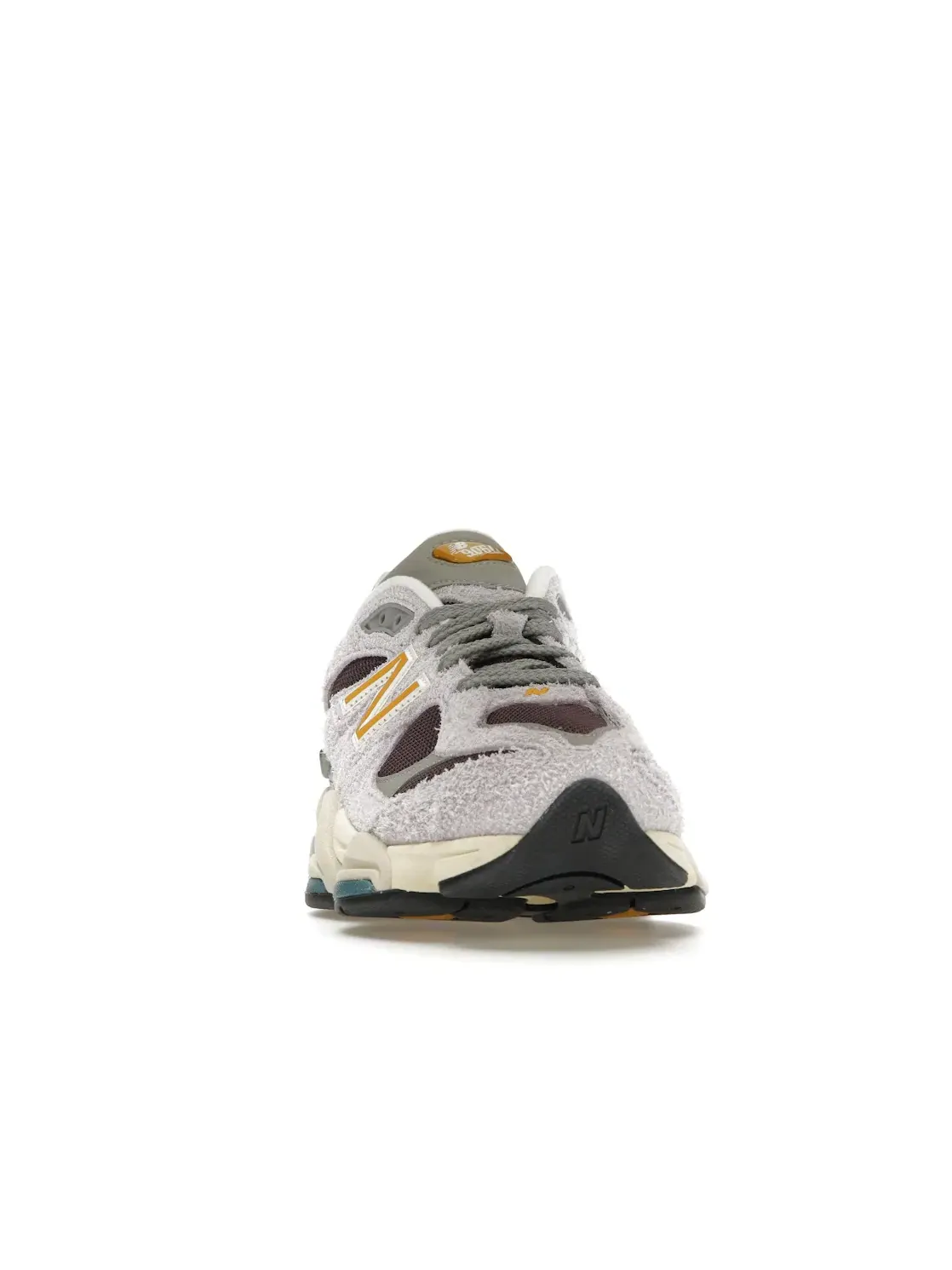 Мужские кроссовки Lifestyle с замшевыми вставками New Balance 9060 — изображение 2 из 4, коричневый