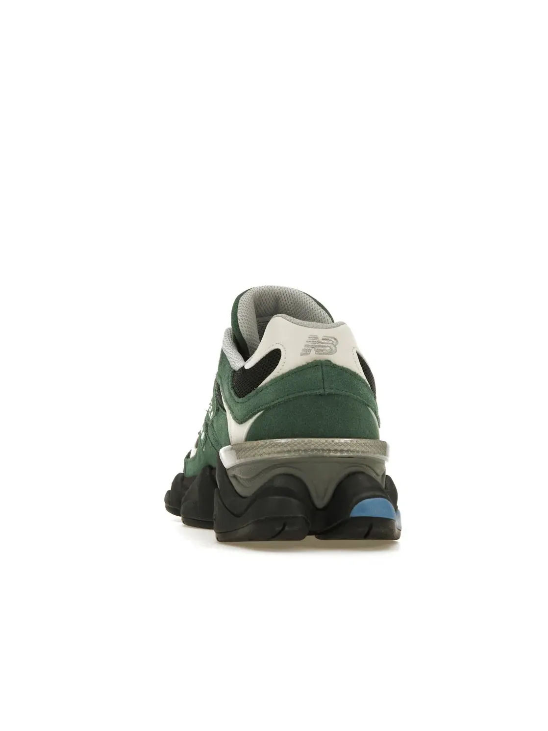 Мужские кроссовки с инновационным дизайном New Balance 9060 — изображение 4 из 4, зеленый/черный/синий