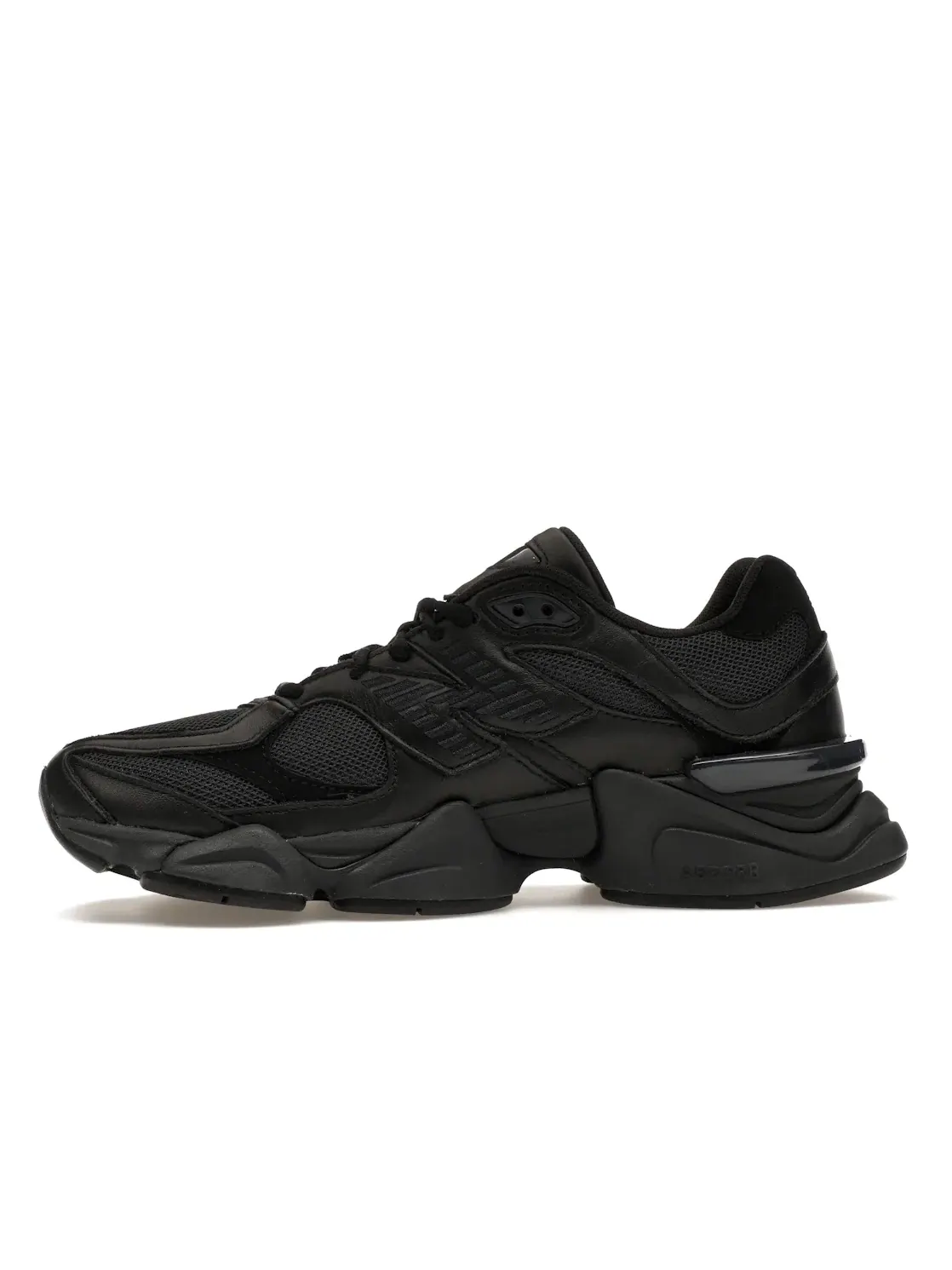 Мужские кроссовки Lifestyle New Balance 9060 Triple Black — изображение 3 из 4, черный
