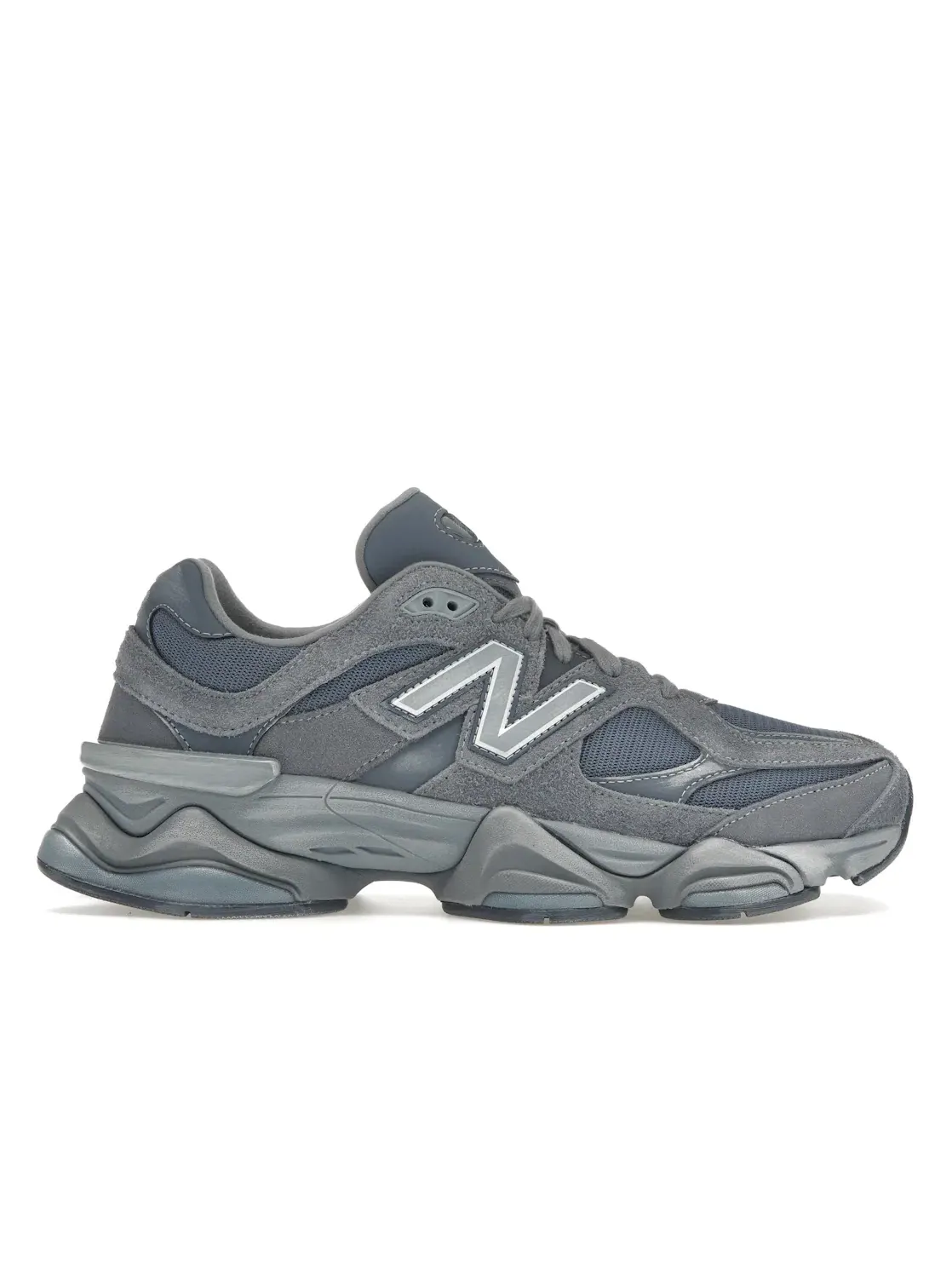 Мужские кроссовки с технологичной подошвой New Balance 9060 — изображение 1 из 4, серый/винтажный индиго