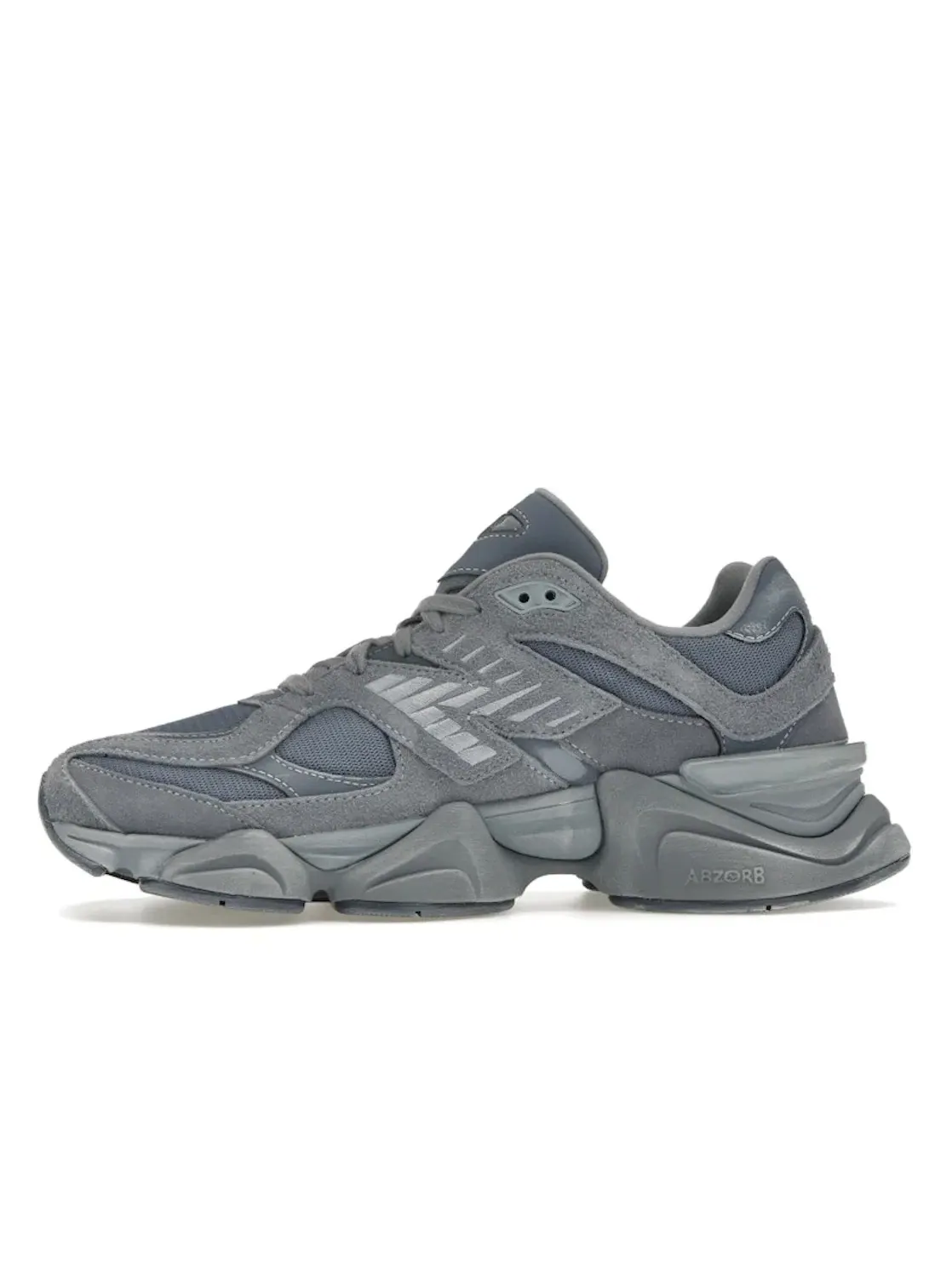 Мужские кроссовки с технологичной подошвой New Balance 9060 — изображение 3 из 4, серый/винтажный индиго