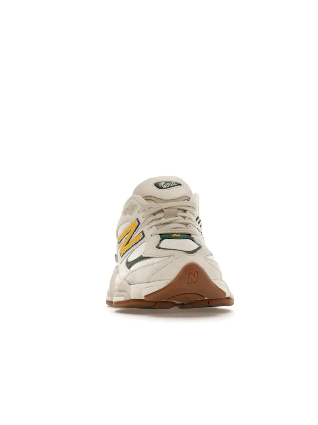 Мужские кроссовки Lifestyle New Balance 9060 — изображение 2 из 4, белый/зеленый/золотистый