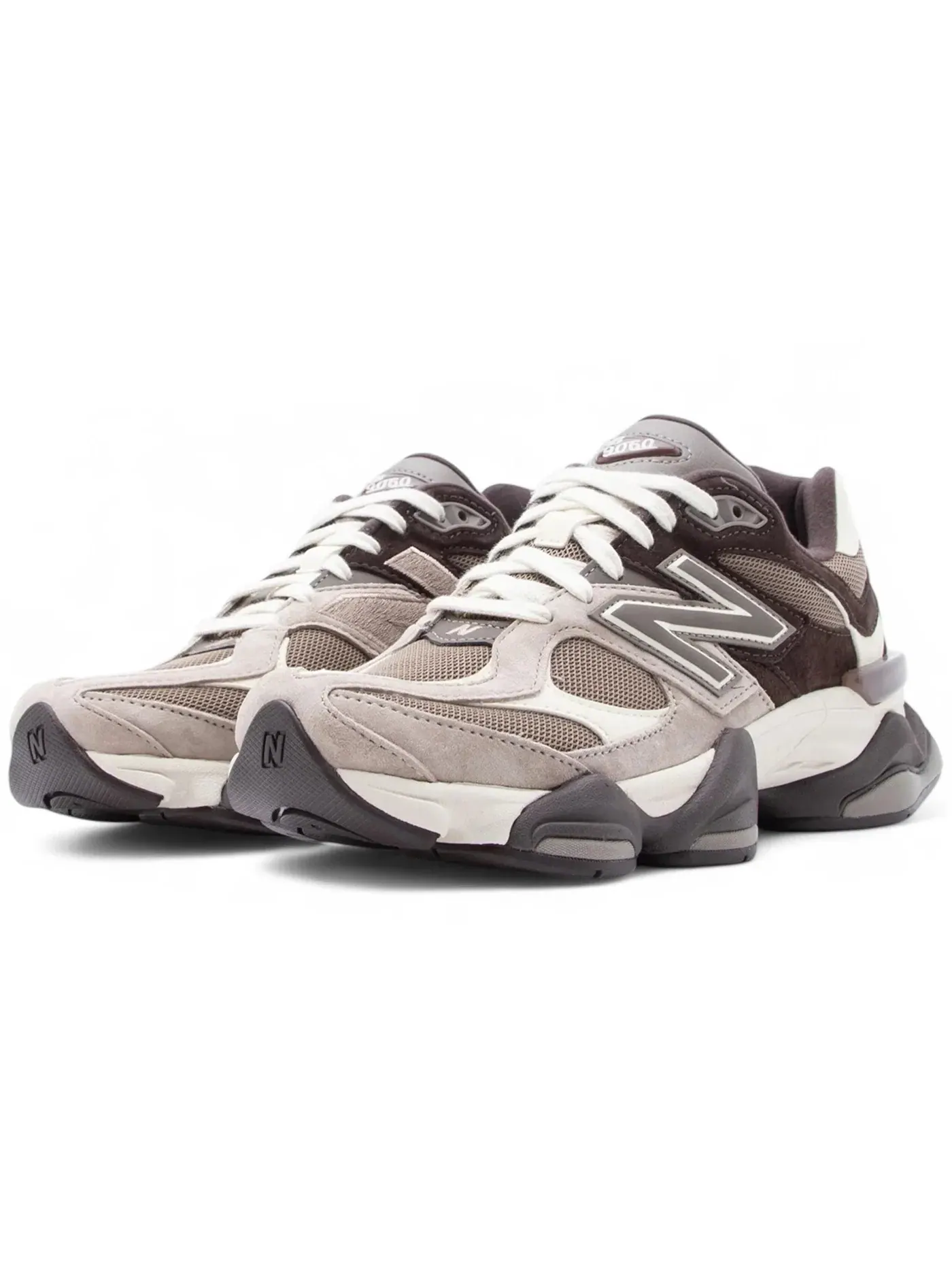 Мужские кроссовки Lifestyle New Balance 9060 — изображение 1 из 1, коричневый/бежевый