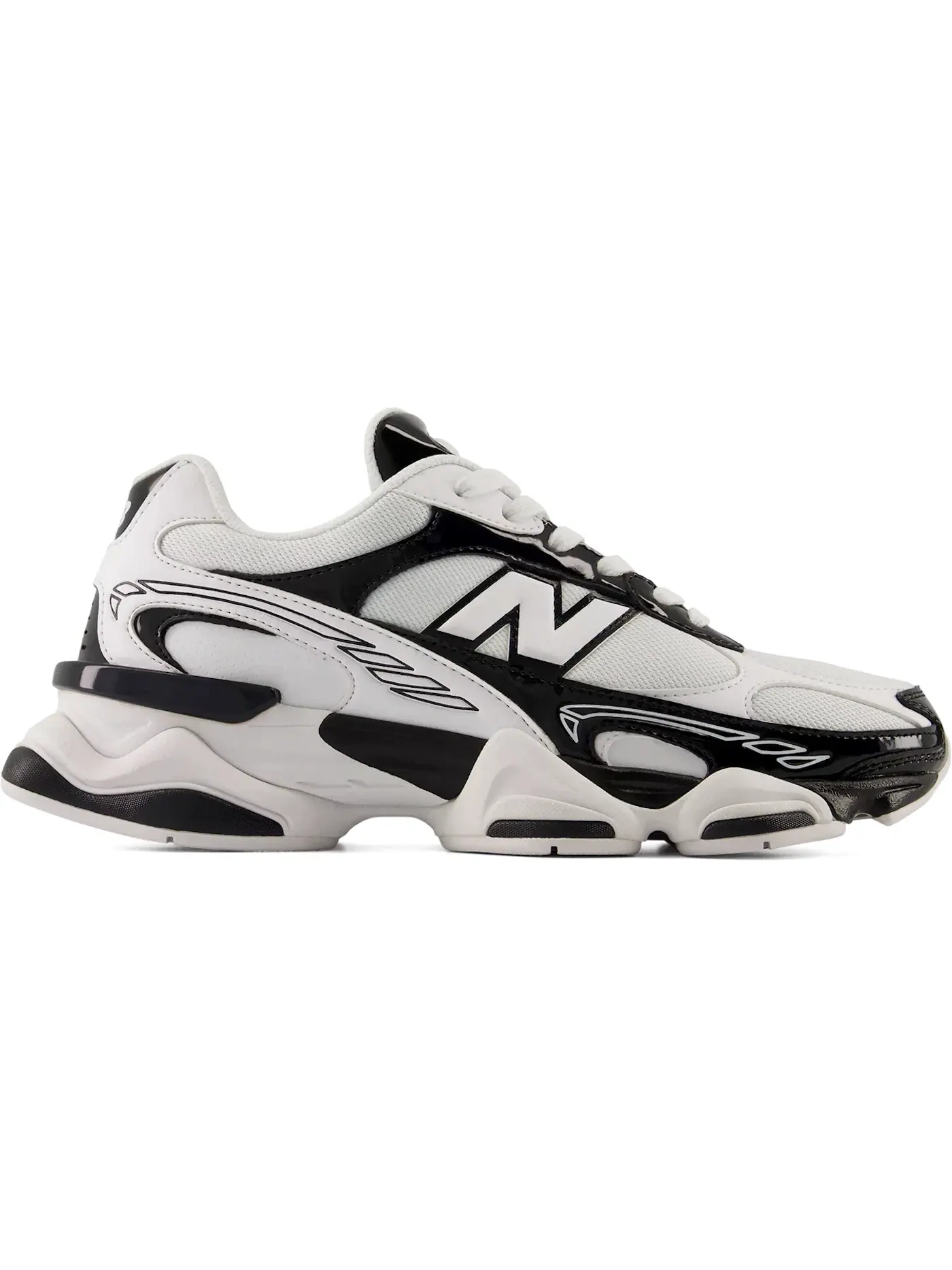 Мужские кроссовки lifestyle New Balance 9060R New Balance — изображение 1 из 1, черный/белый