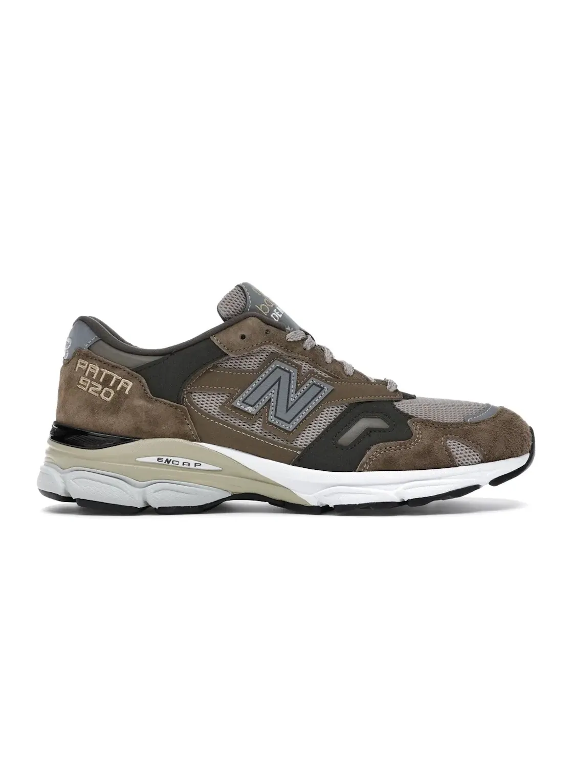 Мужские кроссовки Lifestyle с коллаборацией Patta New Balance 920 — изображение 1 из 4, оливковый/серый