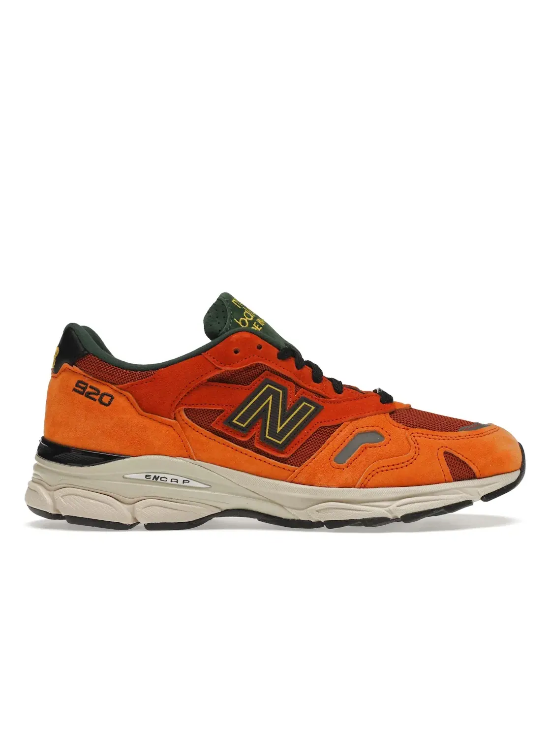 Мужские кроссовки Lifestyle с принтом New Balance 920 New Balance — изображение 1 из 4, оранжевый/зеленый
