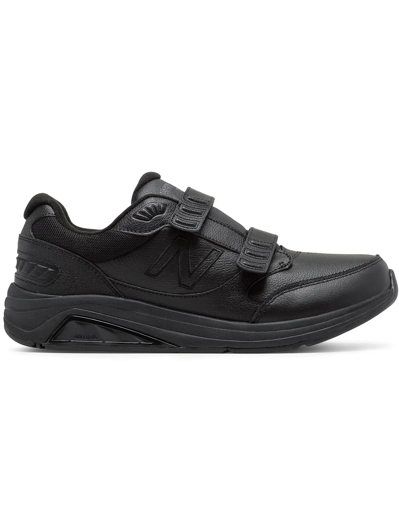 Мужские кроссовки с застежкой-липучкой New Balance 928v3 Hook and Loop Leather — изображение 1 из 1, черный