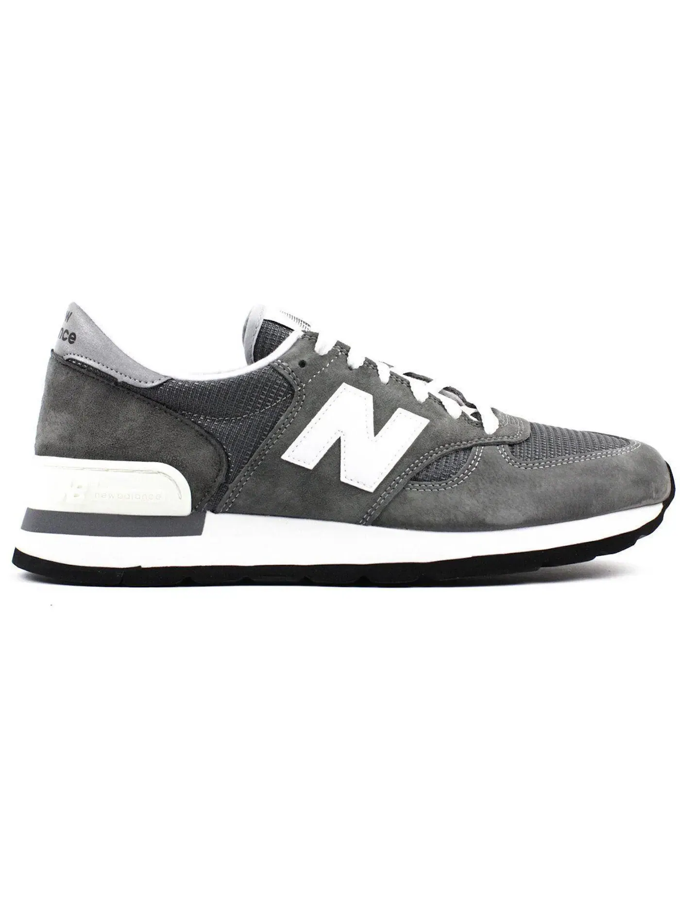 Мужские кроссовки Lifestyle New Balance 990v1 — изображение 1 из 1, серый/серый/белый