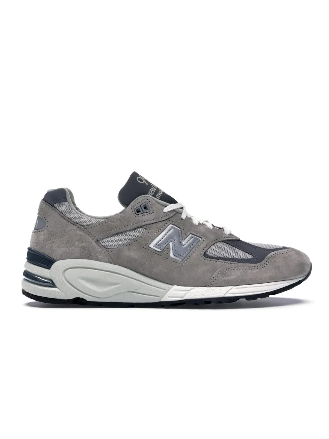 Мужские кроссовки Lifestyle с замшевым верхом New Balance 990v2 Kith New Balance — изображение 1 из 4, серый/белый