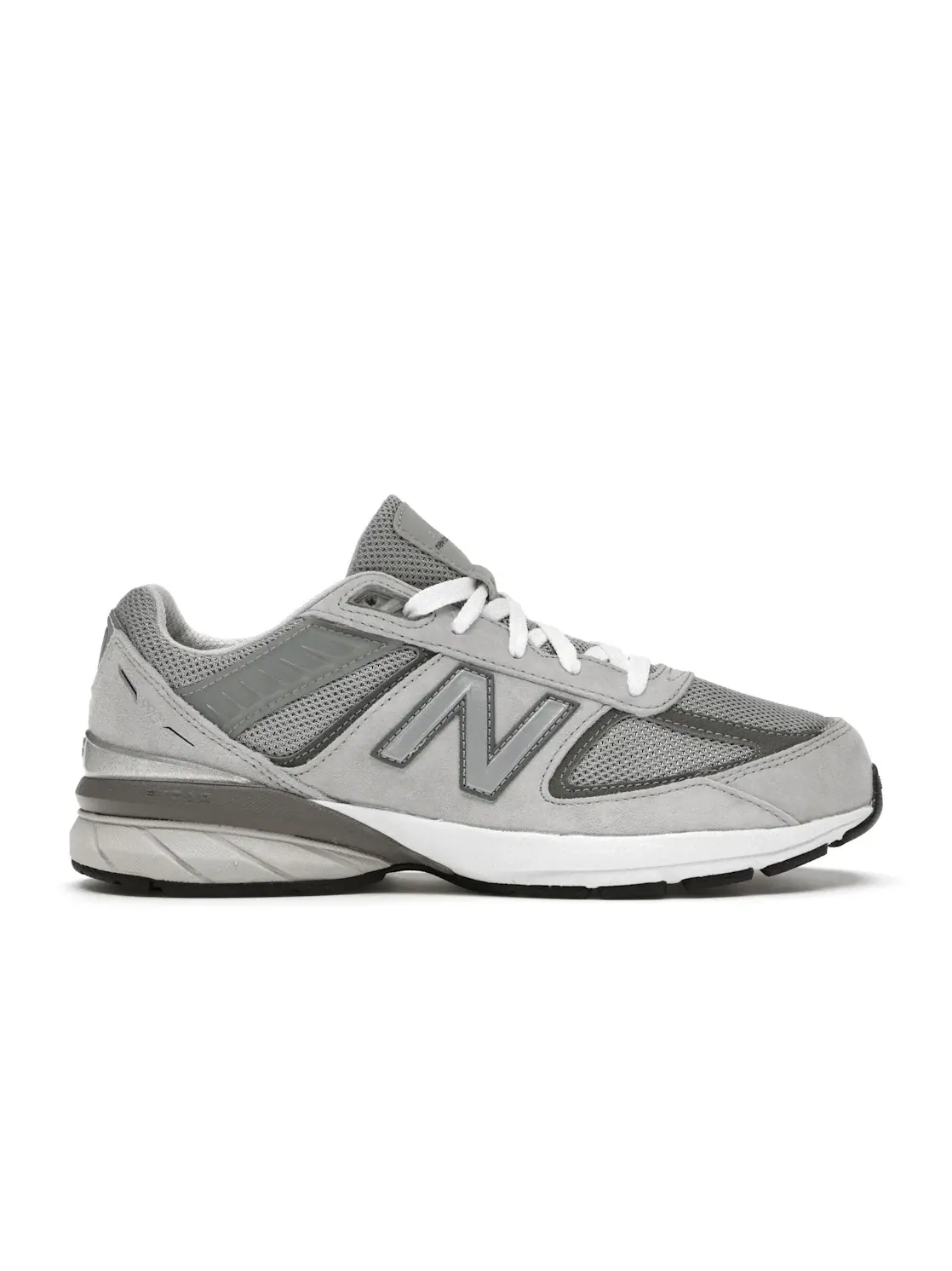 Детские кроссовки Lifestyle с дышащей сеткой New Balance 990v5 — изображение 1 из 4, серый