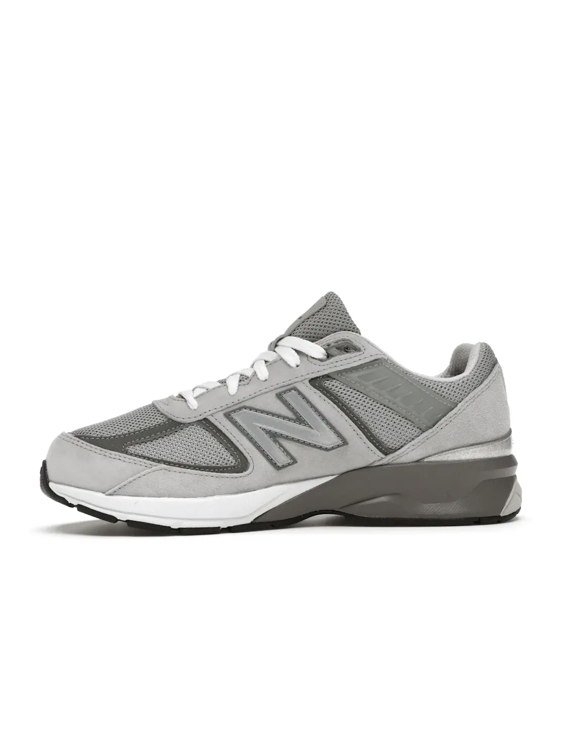 Детские кроссовки Lifestyle с дышащей сеткой New Balance 990v5 — изображение 3 из 4, серый