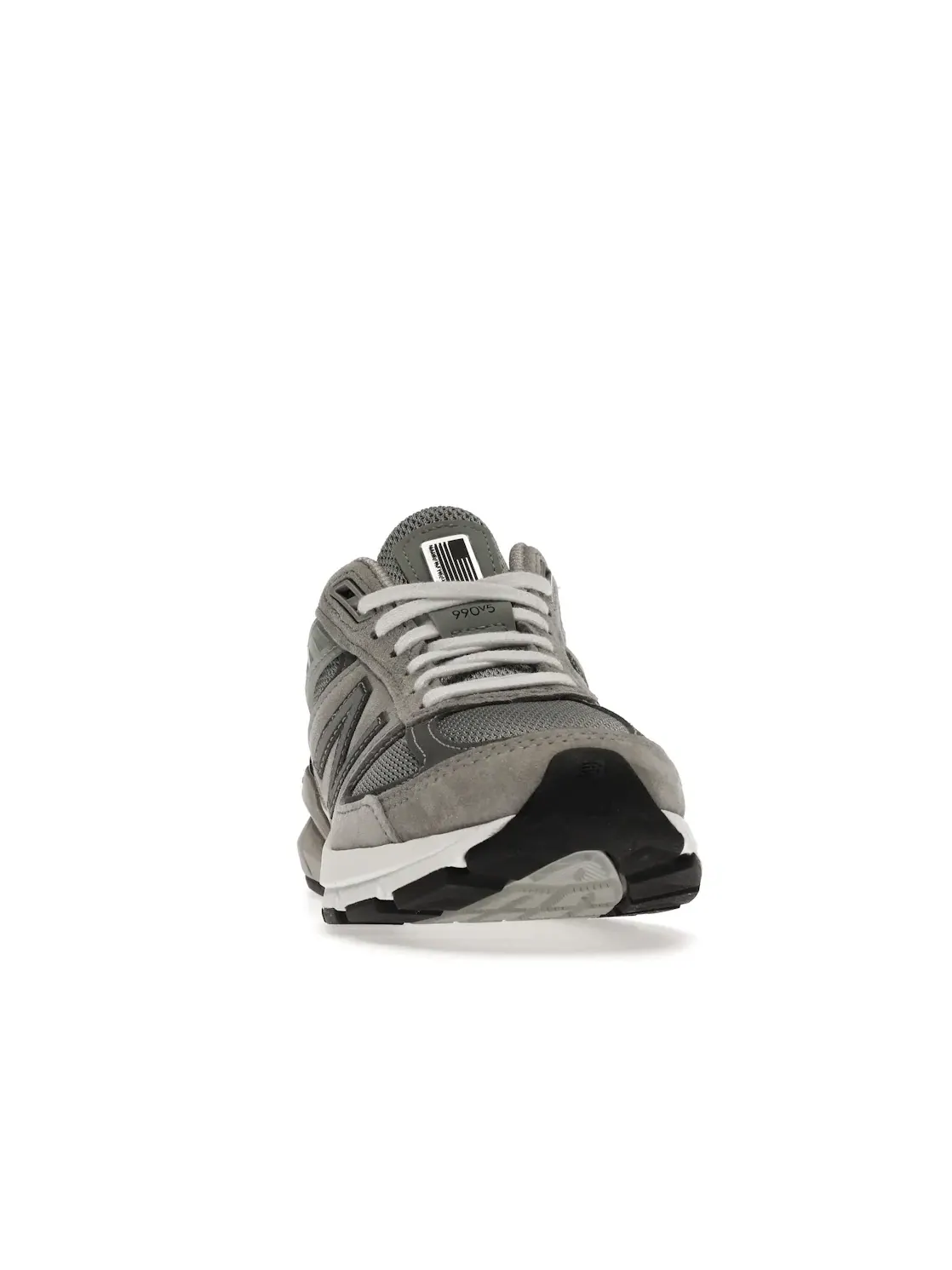 Женские кроссовки с замшевым и сетчатым верхом New Balance 990v5 — изображение 2 из 4, серый