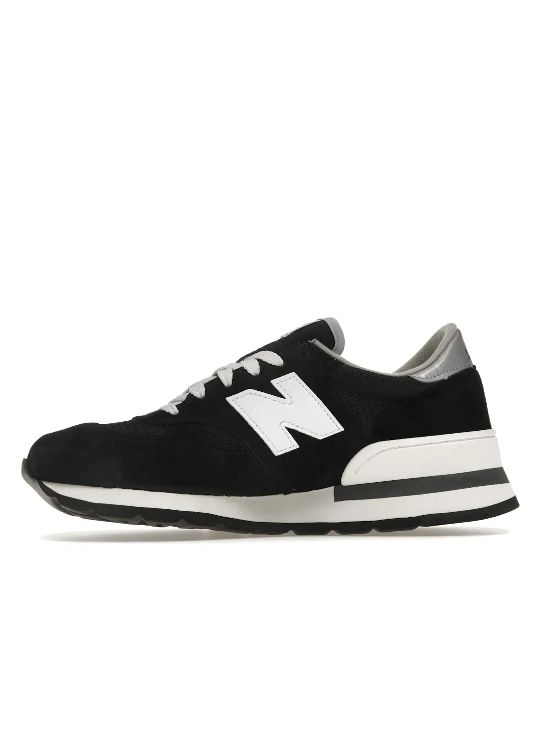 Мужские кроссовки Lifestyle New Balance 990v1 — изображение 3 из 4, черный/белый