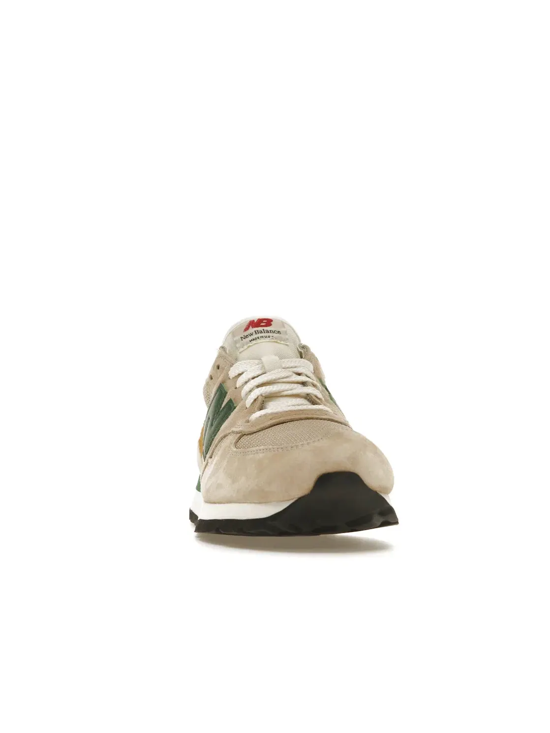 Мужские кроссовки Lifestyle New Balance 990v1 — изображение 2 из 4, бежевый/зеленый