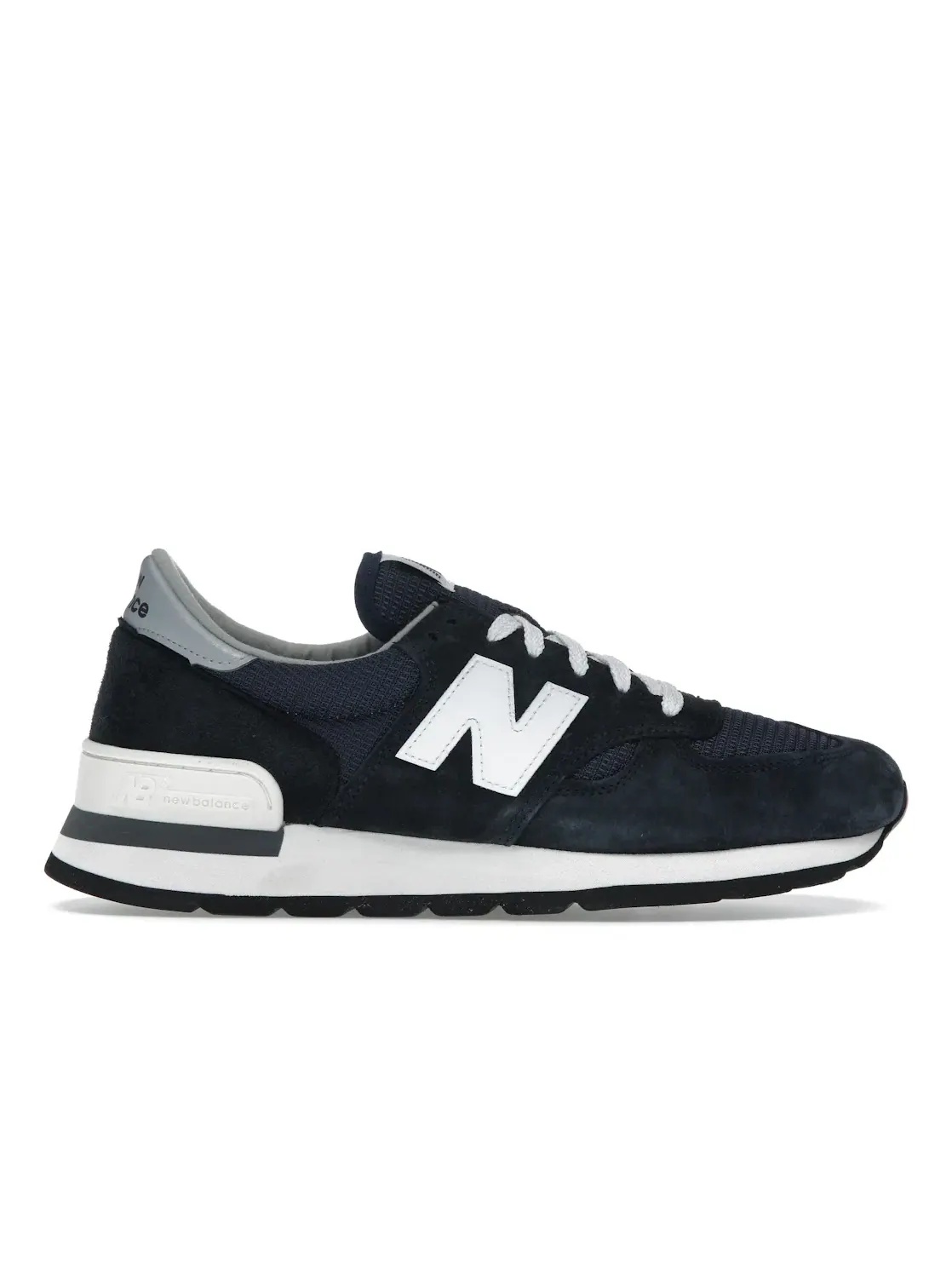 Мужские кроссовки Lifestyle New Balance 990v1 MiUSA Navy — изображение 1 из 4, темно-синий/белый/серый
