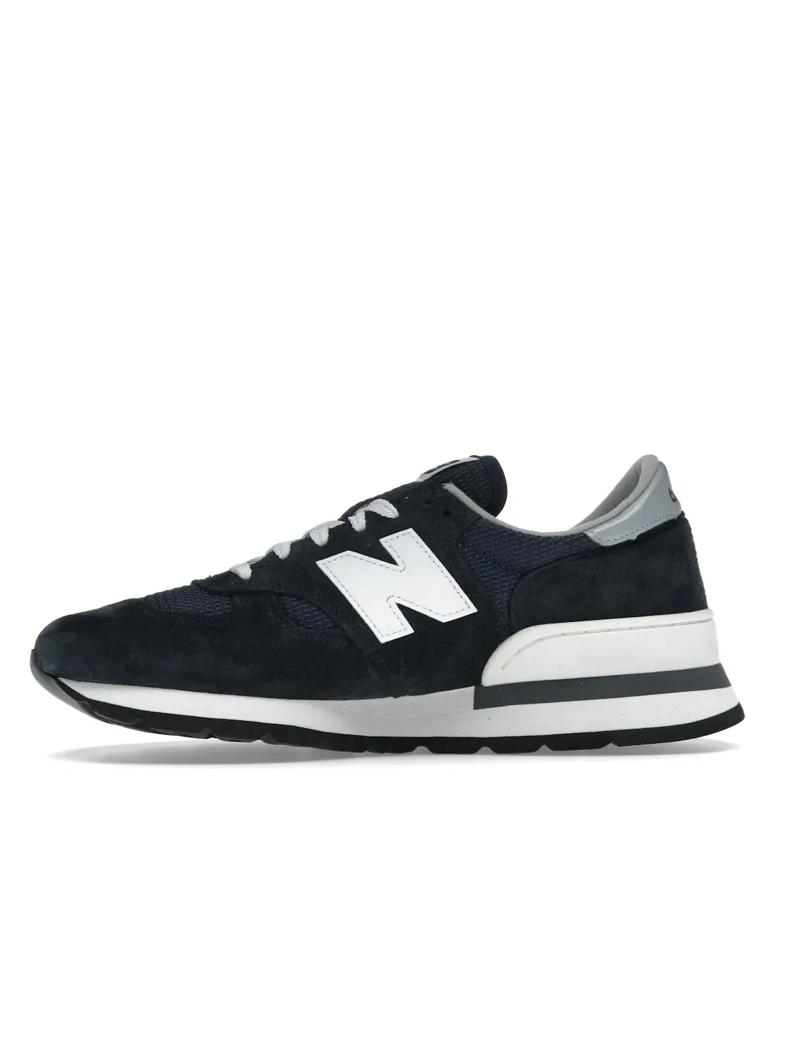 Мужские кроссовки Lifestyle New Balance 990v1 MiUSA Navy — изображение 3 из 4, темно-синий/белый/серый