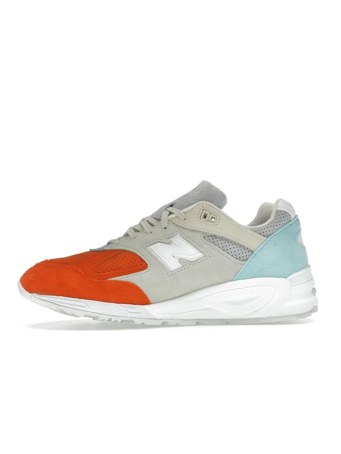 Мужские кроссовки Lifestyle с принтом New Balance 990v2 New Balance, Rust/Parchment — изображение 3 из 4
