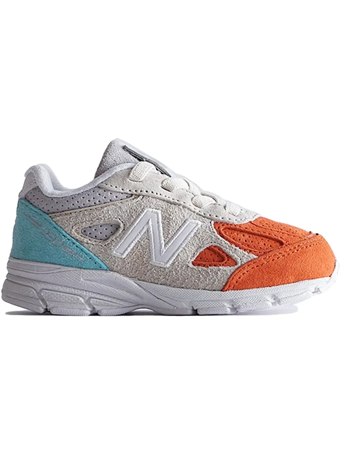 Детские кроссовки Lifestyle New Balance 990v4 Kith Cyclades, Rust/Parchment — изображение 1 из 1