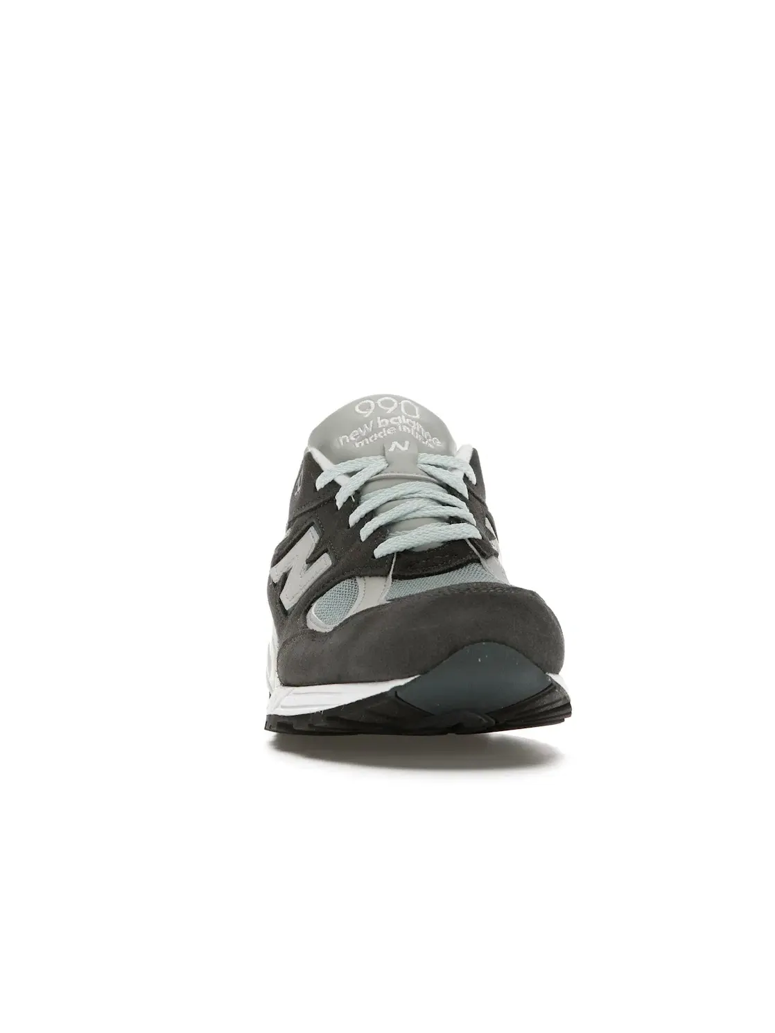 Мужские кроссовки с замшевым верхом New Balance 990v2 Kith — изображение 2 из 4, синий/серый
