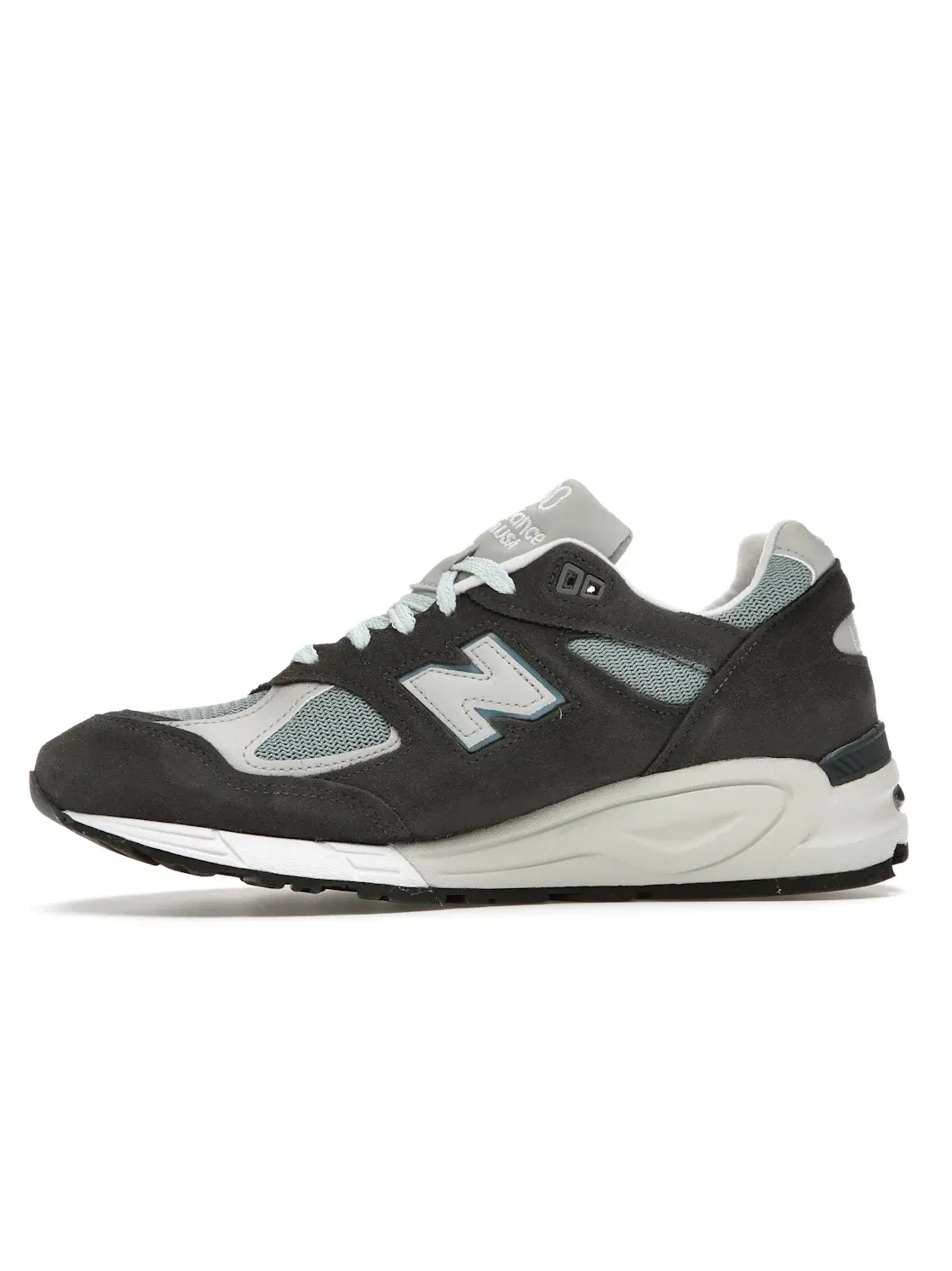 Мужские кроссовки с замшевым верхом New Balance 990v2 Kith — изображение 3 из 4, синий/серый
