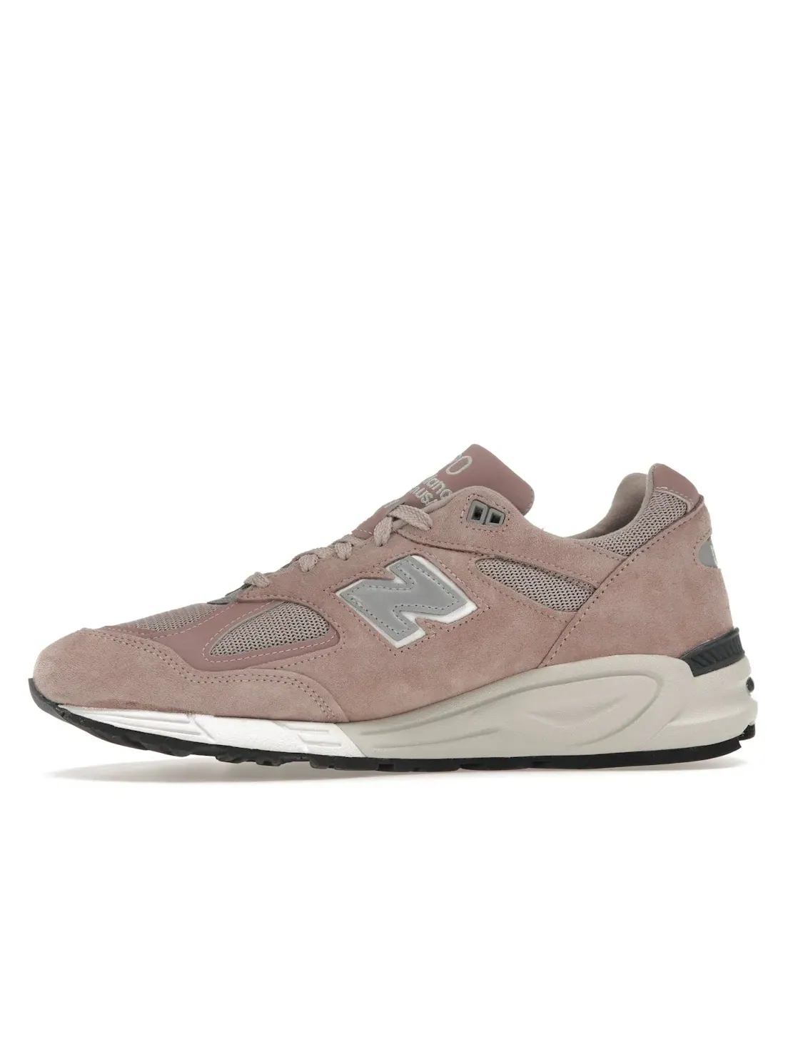 Мужские кроссовки с рефлективным логотипом New Balance 990v2 Kithstrike — изображение 3 из 4, розовый