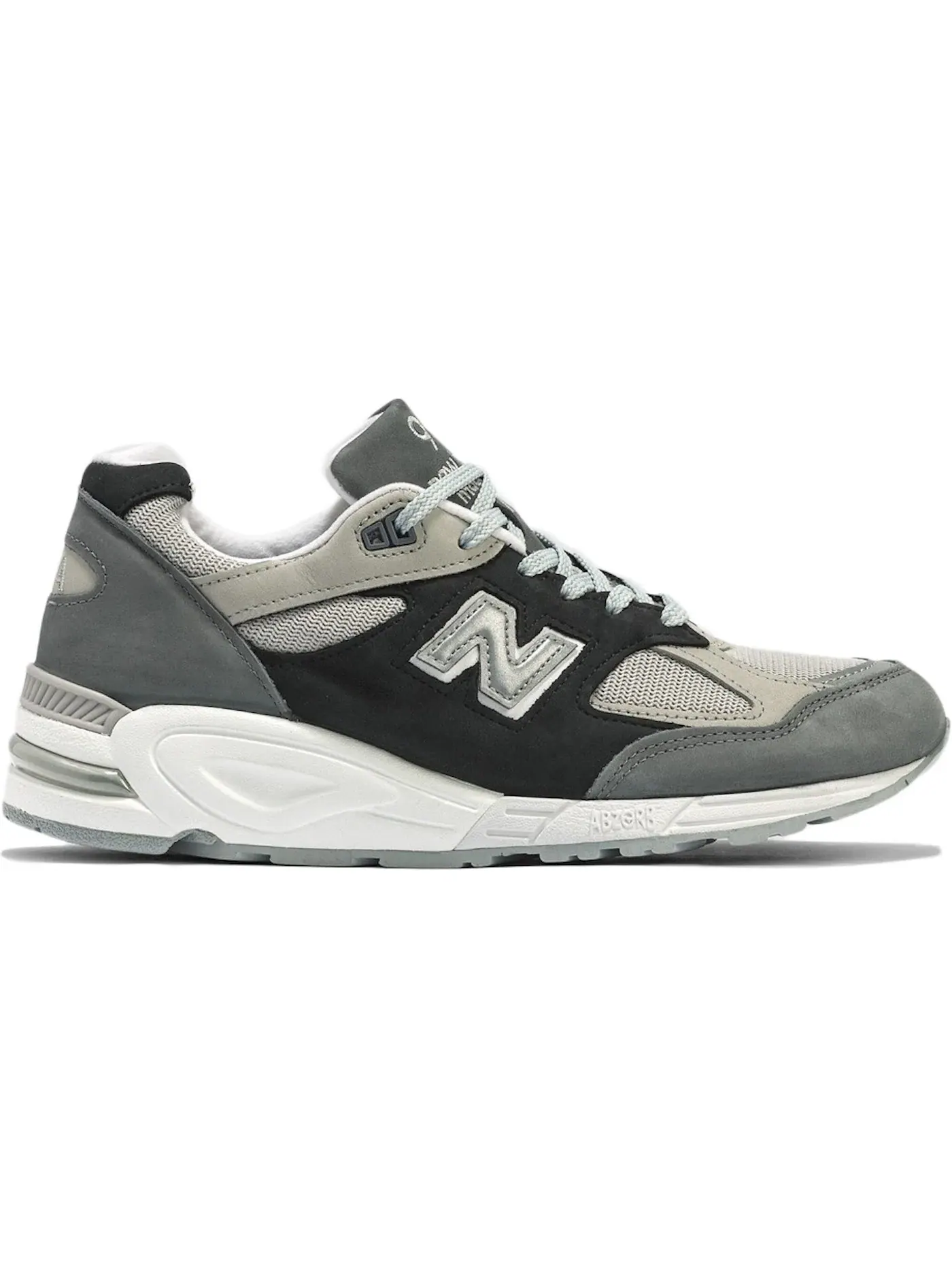Мужские кроссовки Lifestyle New Balance 990v2 — изображение 1 из 1, серебристый/серый/белый
