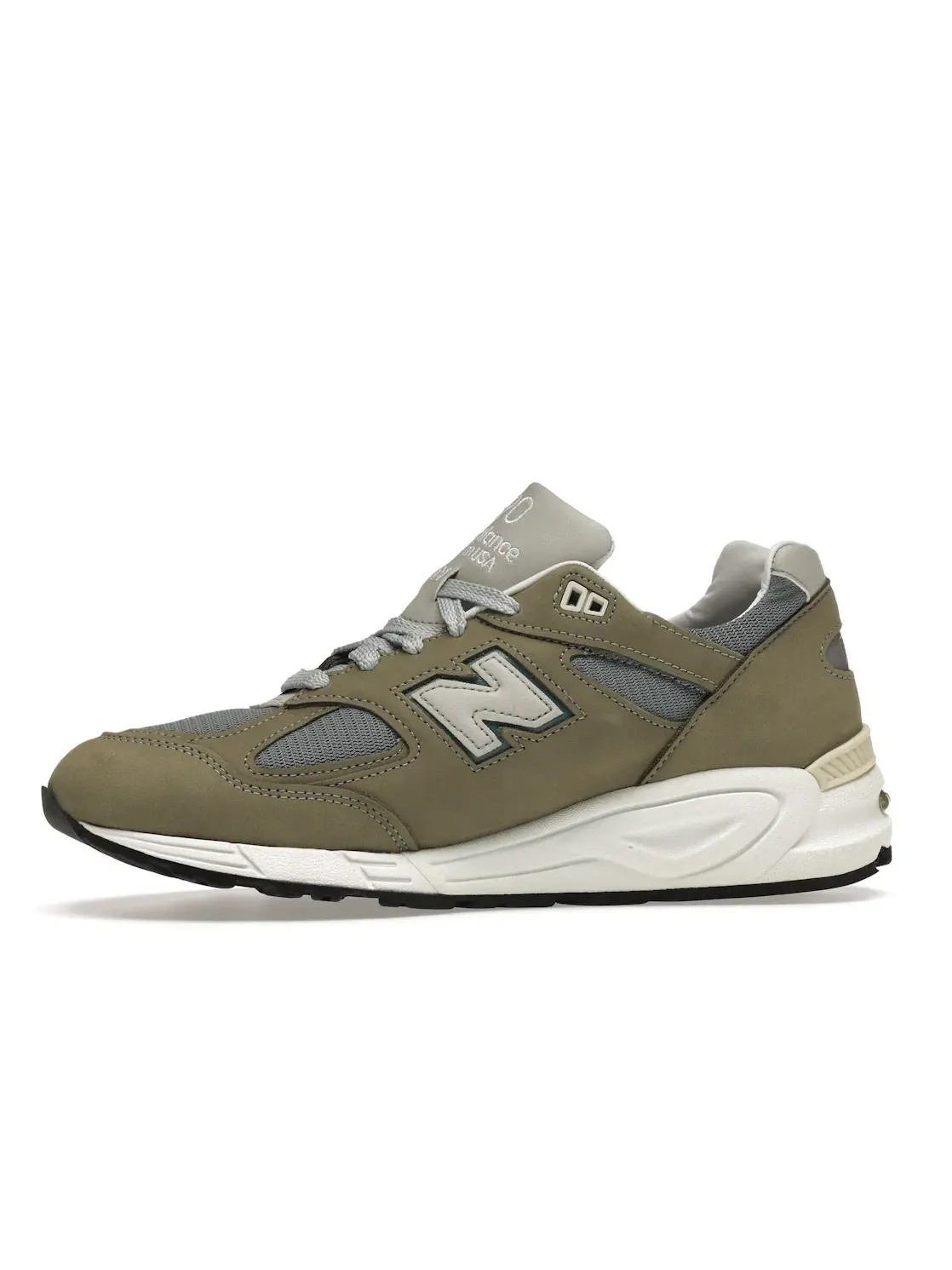 Мужские кроссовки Lifestyle New Balance 990v2 — изображение 3 из 4, серый/синий/белый