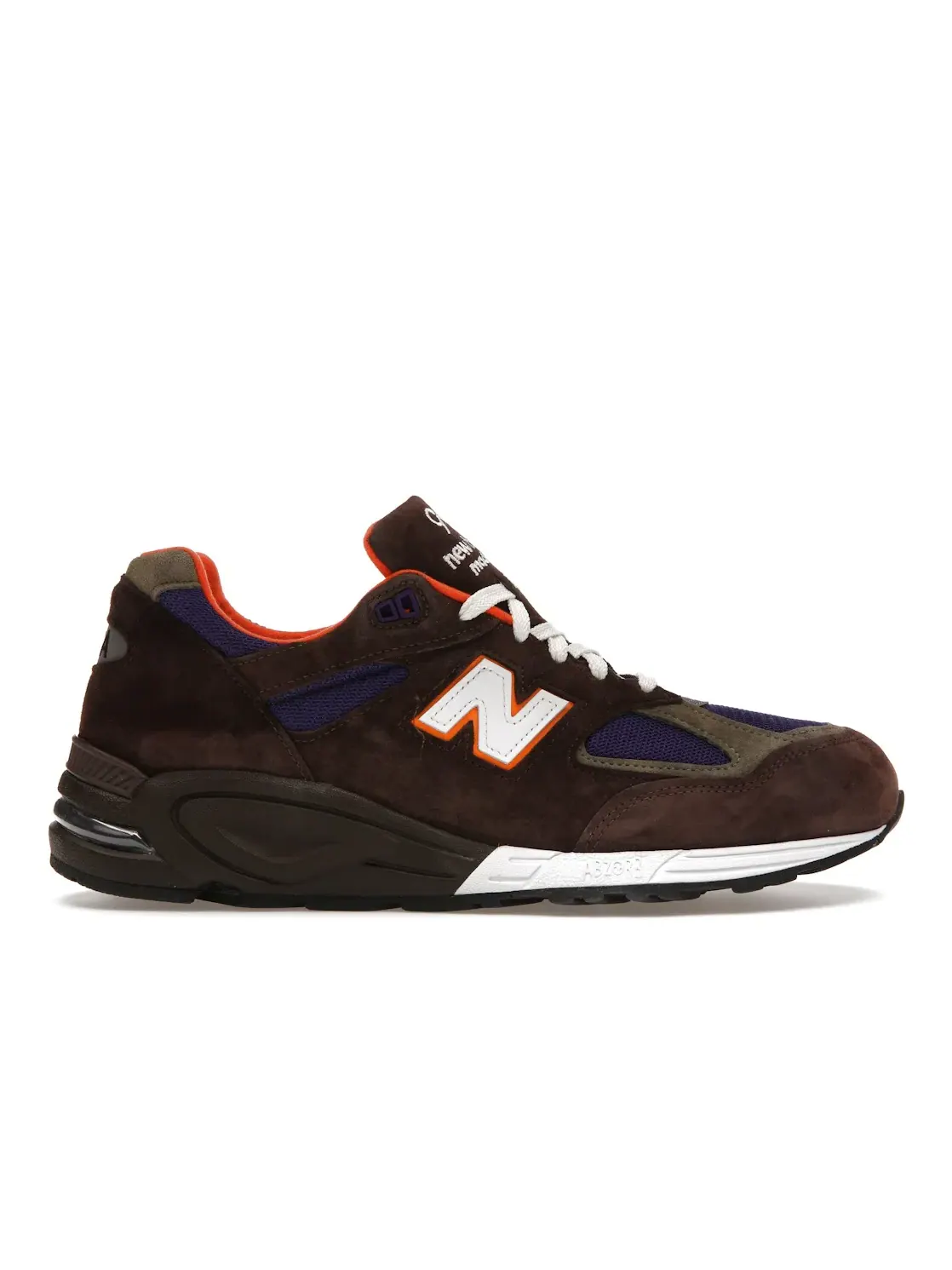 Мужские кроссовки с премиальной замшей New Balance 990v2 MiUSA — изображение 1 из 4