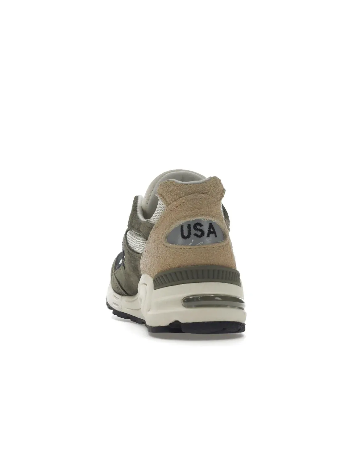 Мужские кроссовки для активного отдыха с ретро-дизайном New Balance 990v2 New Balance — изображение 4 из 4, серый/бежевый