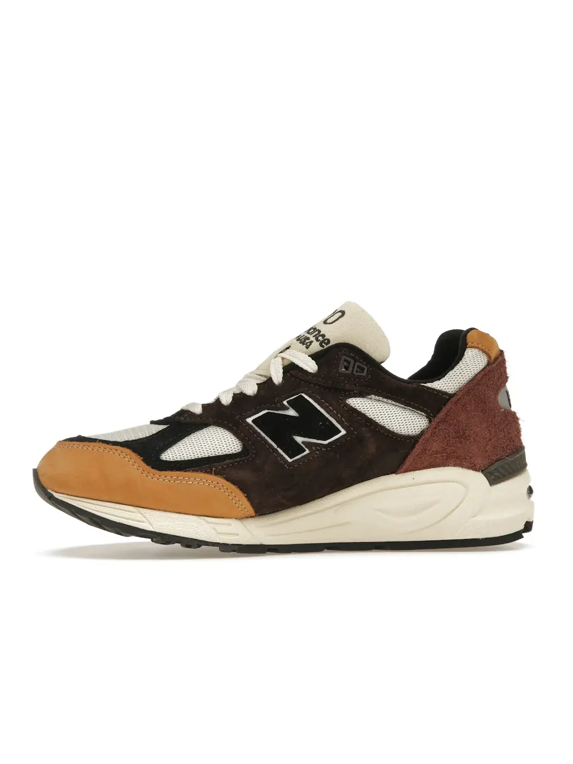 Мужские кроссовки Lifestyle с многоцветным дизайном New Balance 990v2 MiUSA — изображение 3 из 4