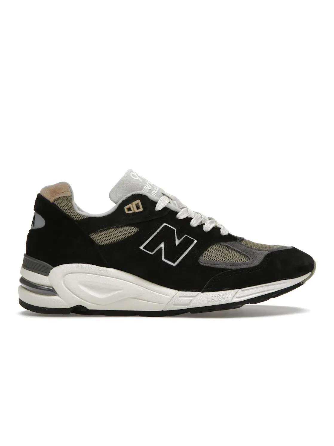 Мужские кроссовки Lifestyle с камуфляжным принтом New Balance 990v2 New Balance — изображение 1 из 4, черный