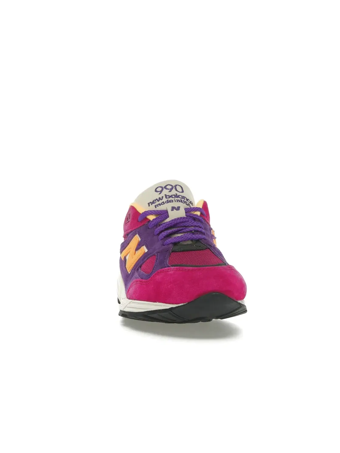 Мужские кроссовки Lifestyle New Balance 990v2 — изображение 2 из 4, фиолетовый желтый